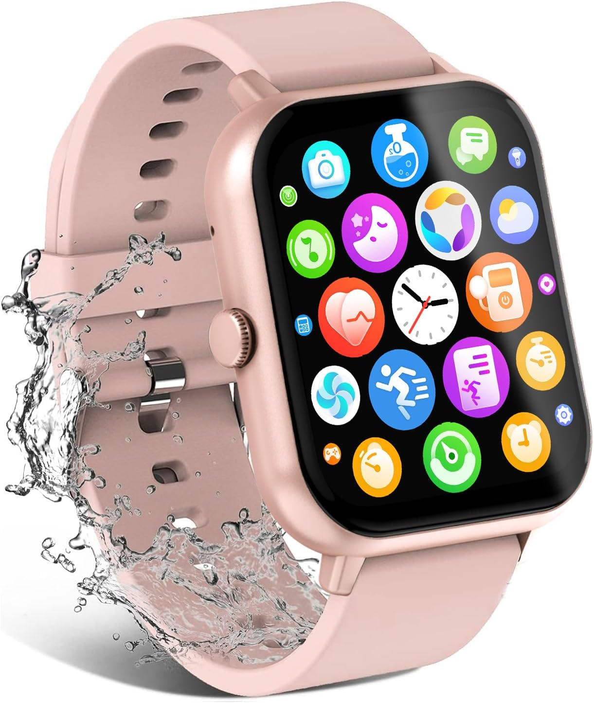 Smart Watch for Men Women Compatible with IOS Android Phone, 1.83