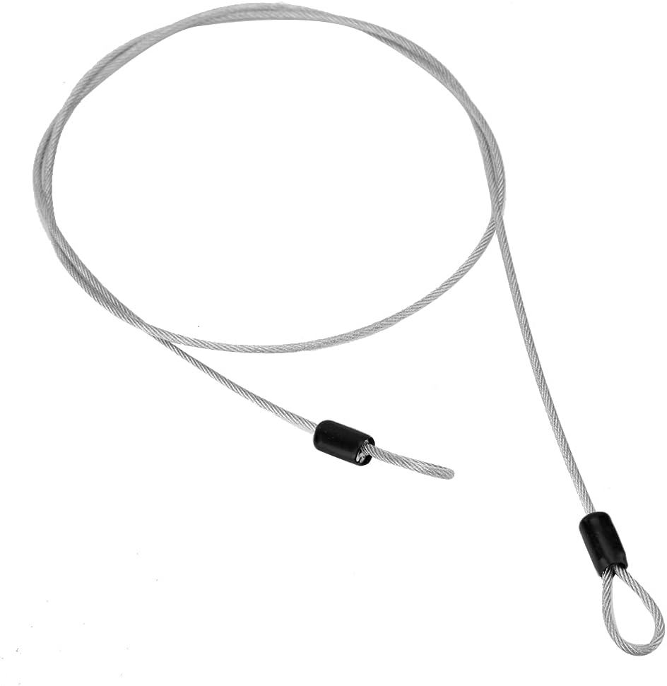 Outdoor Travel Security Cable Lock, 100CM/3.3ft 2mm Internal Steel Wire + Ext... - Picture 12 of 14