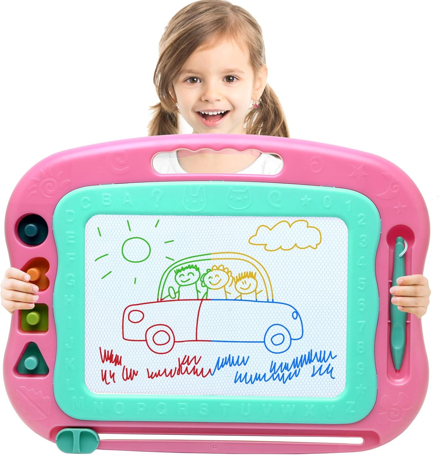 Magnetic Drawing Board Magna Kids Doodle Board,Toddler Toys for Girls Boys 