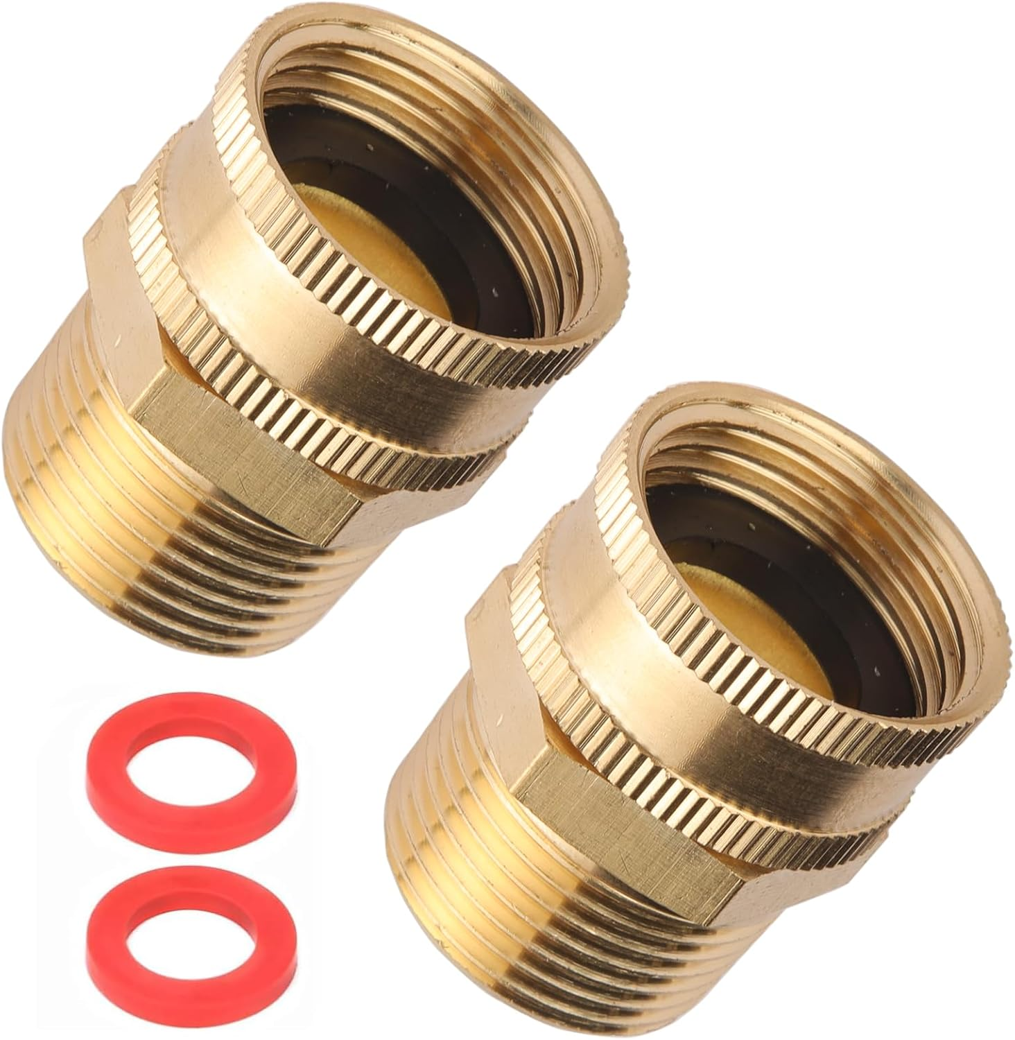 2 Pack Garden Hose Adapter,3/4