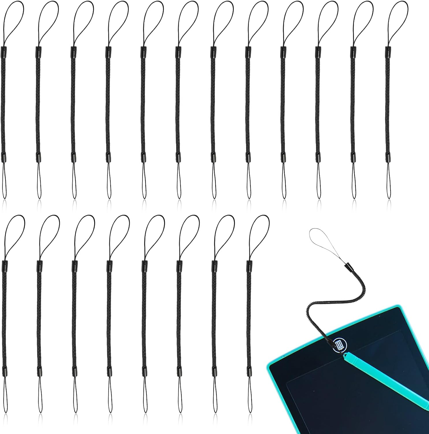 Cordones Elasticos Retractiles Para Llapices Y Llapiceras Paquete De 20 Piezas