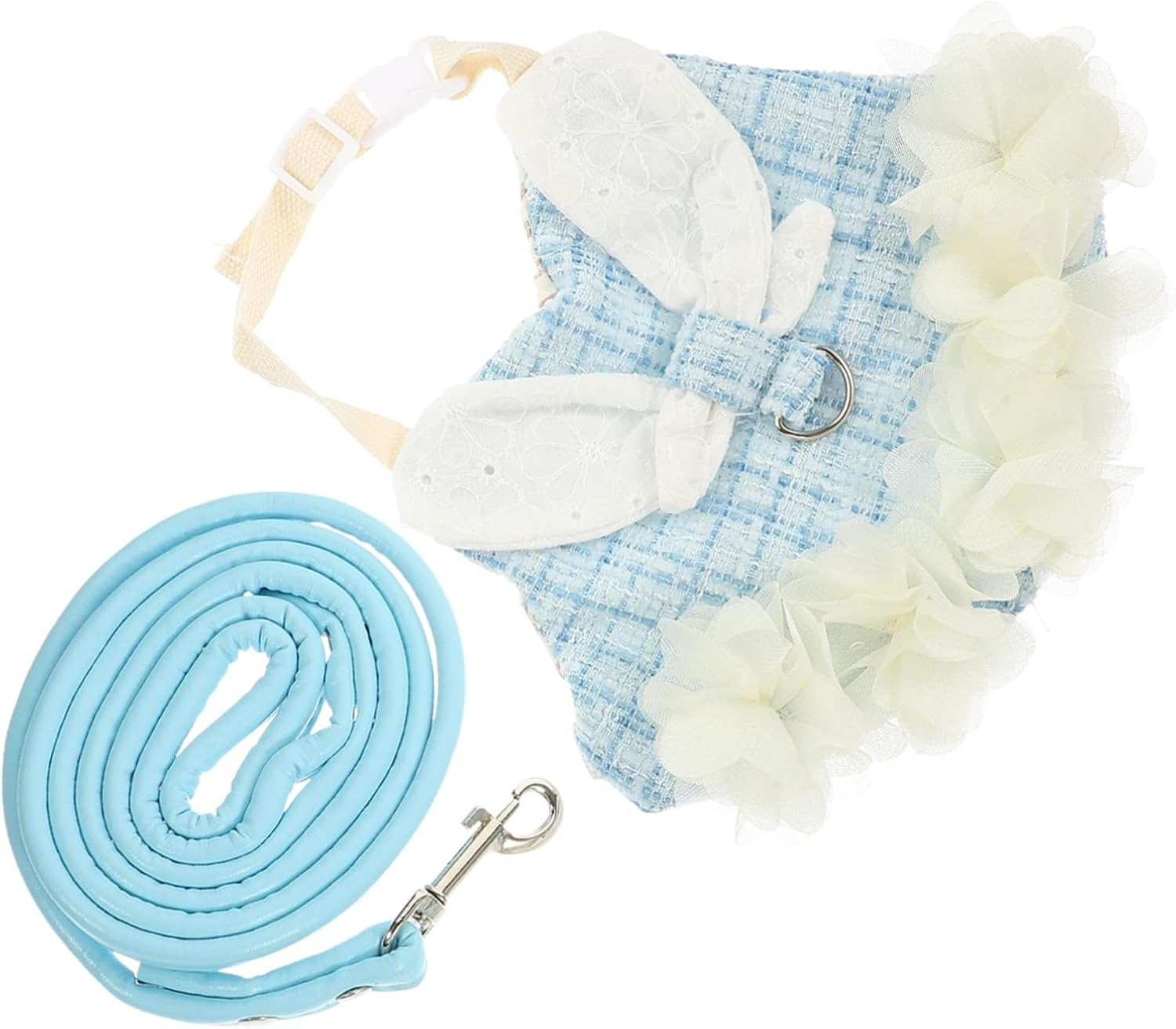 BESPORTBLE 1 Set Pet Rabbit Clothes Rabbit Harness with Leash Rabbit Costume ... - Picture 13 of 16