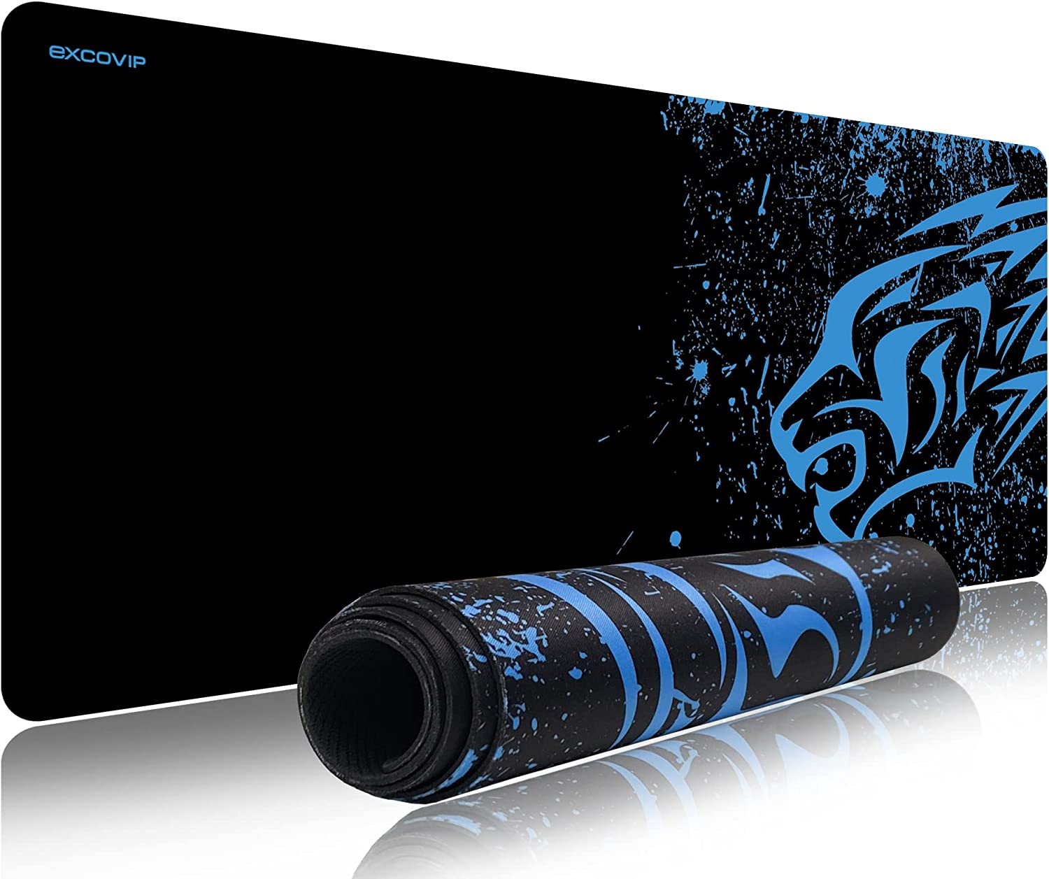 Exco Extended Gaming Mouse pad, 90 x 40 cm XXL Mousepad with Non-Slip Rubber ... - Picture 10 of 16