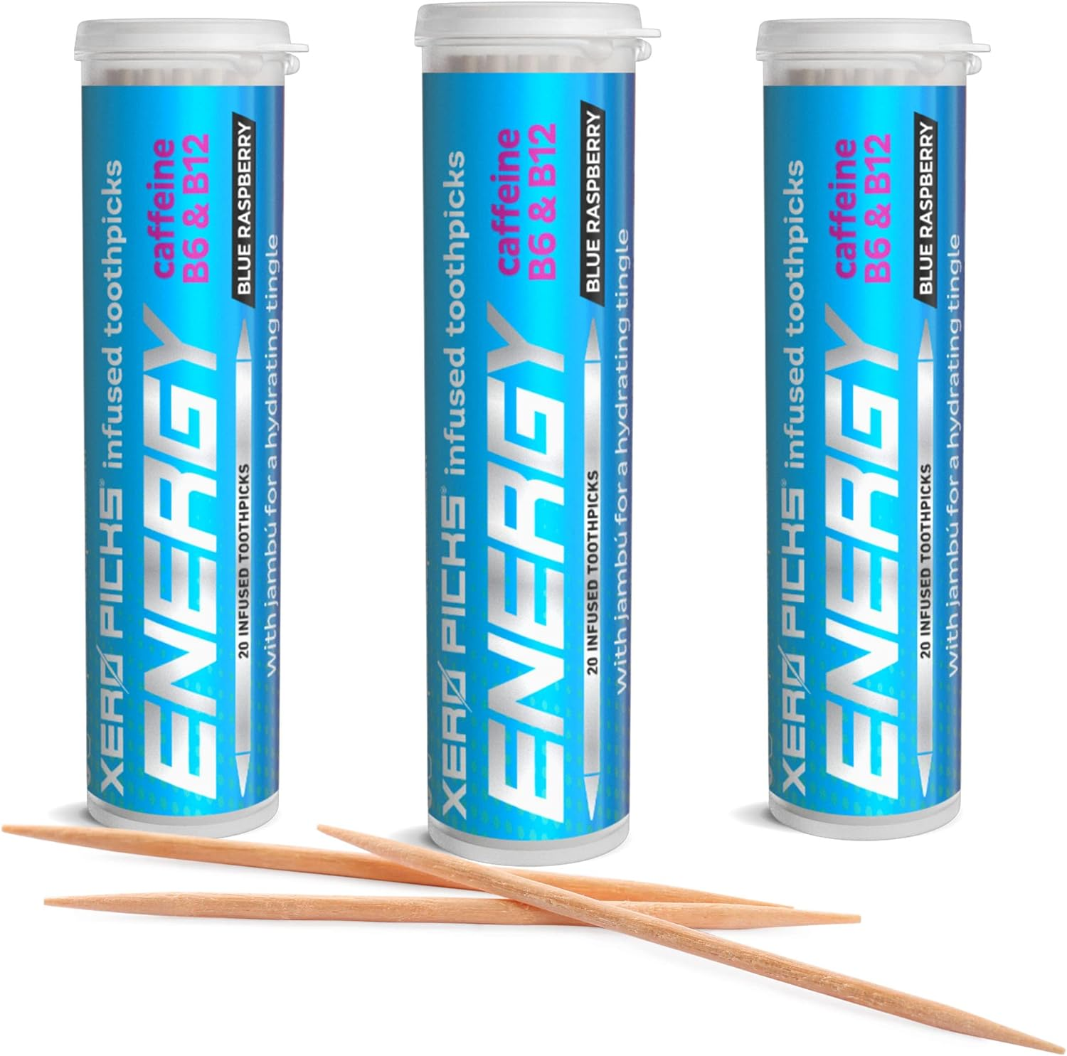 Xero Picks Energy Infused Flavored Toothpicks with Caffeine, B12 and B6 (Vari... - Picture 10 of 14