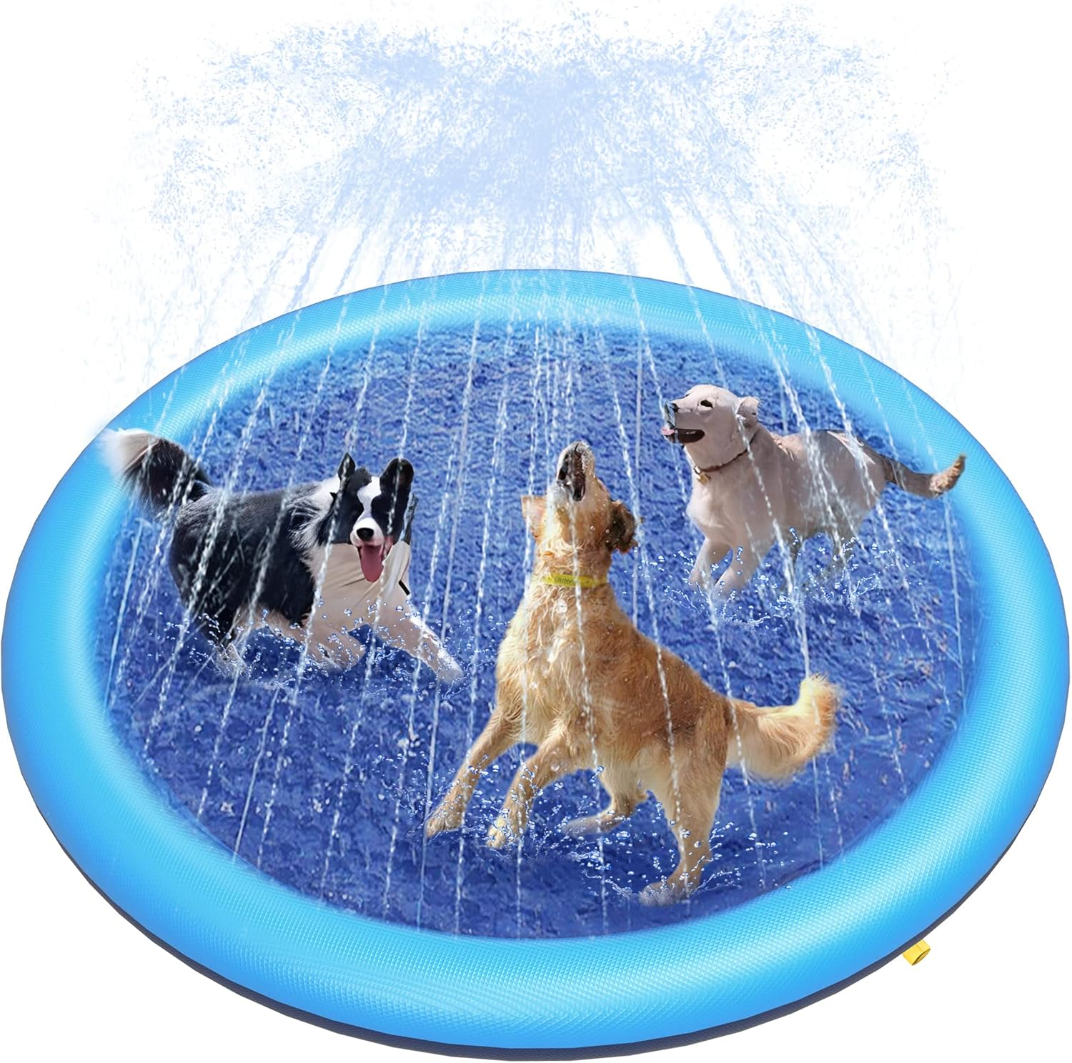 Tapete de juegos de agua para perros y ninos piscina antideslizante de jardin