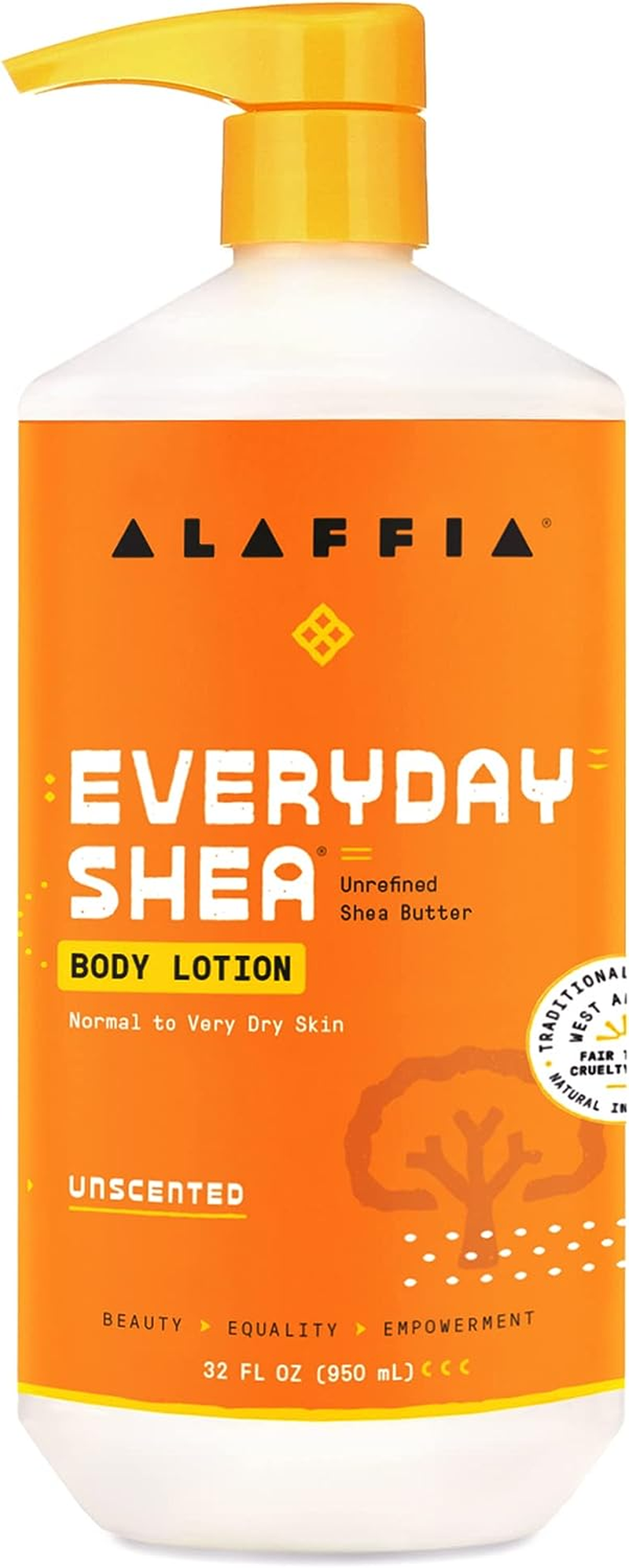 Alaffia Everyday Shea Vanilla Scented Body Lotion 950 Ml - Picture 9 of 13