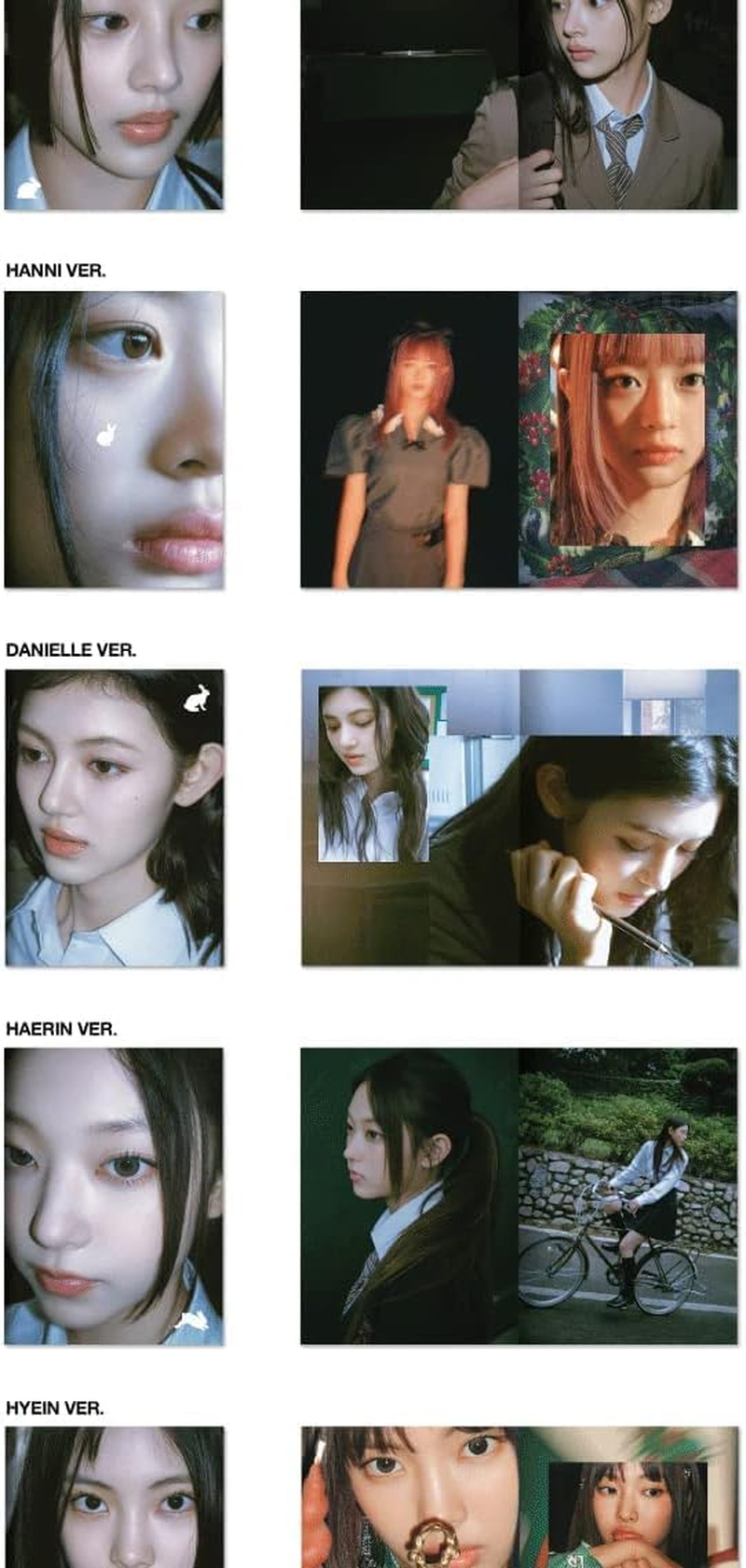 NewJeans OMG 1st Singile Album Message Card Version CD+Photobook+Message Card... - Picture 5 of 17