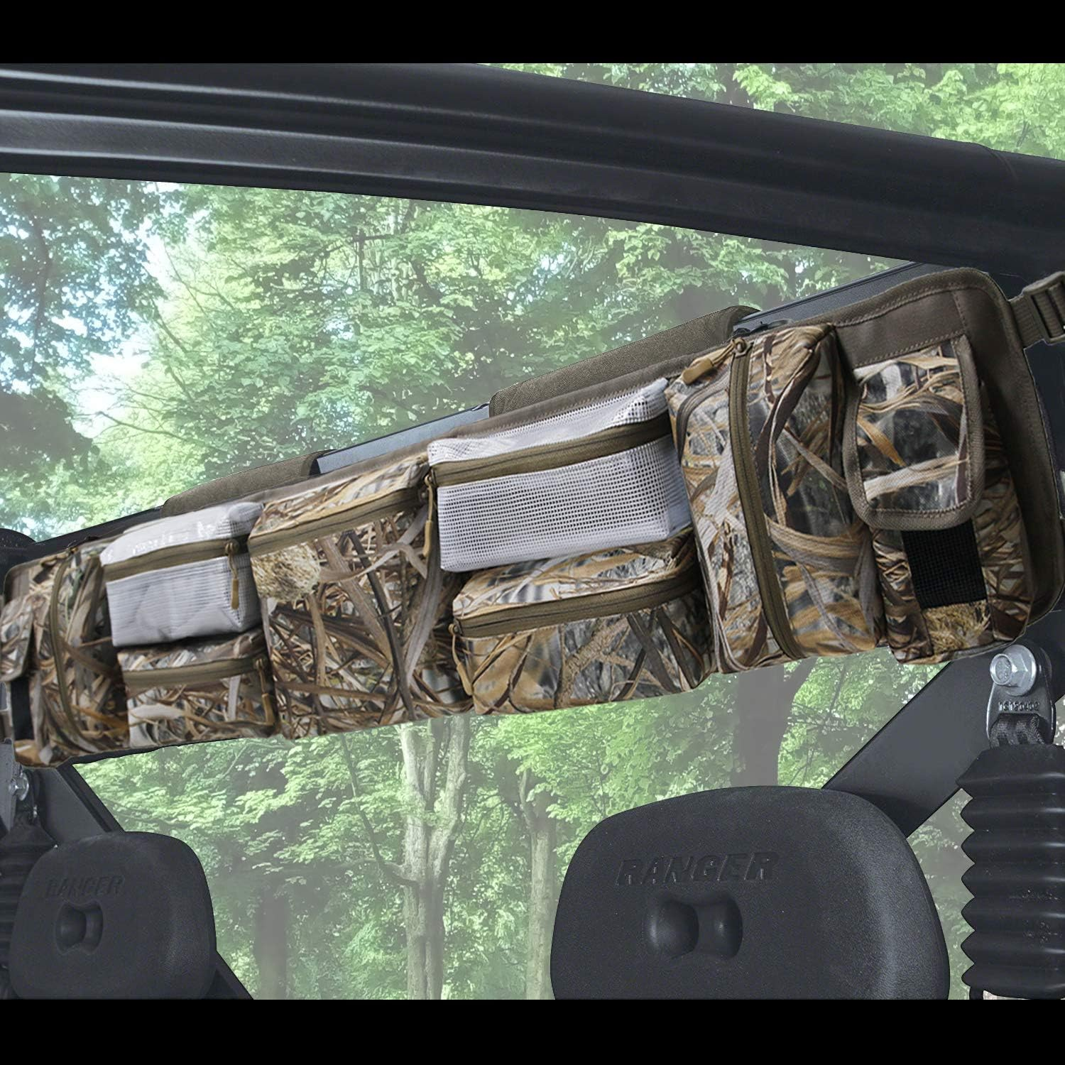 MYDAYS UTV Roll Cage Organizer Case, Cargo Rear Storage Bag Gear Bags,Tools S... - Picture 2 of 2