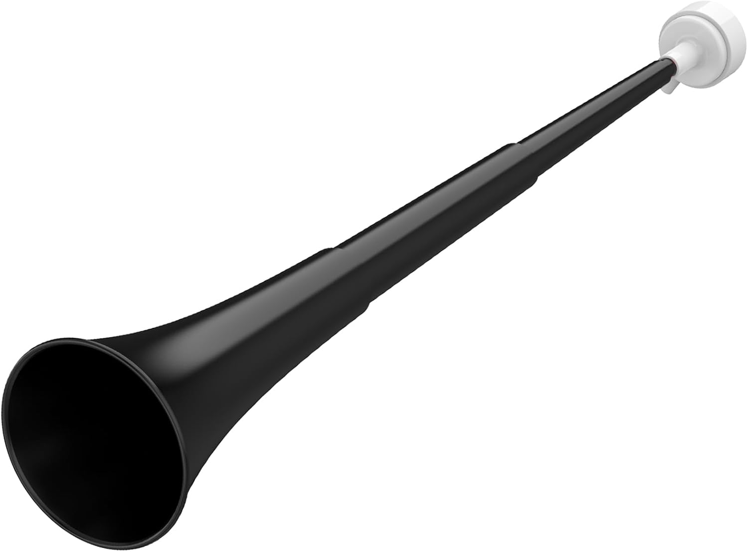 Loud 24 Collapsible Vuvuzela Stadium Trumpet Horn for Sports & Party Black
