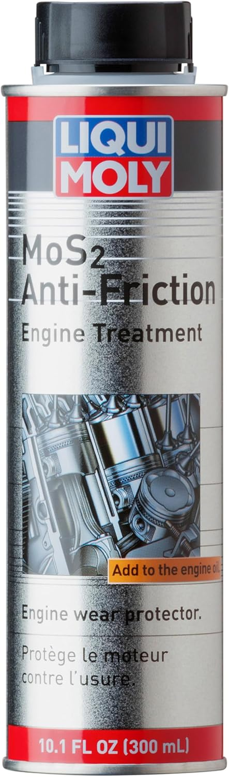 Liqui Moly Mos2 Anti-Friction Engine Treatment | 300 Ml | Oil Additive | 