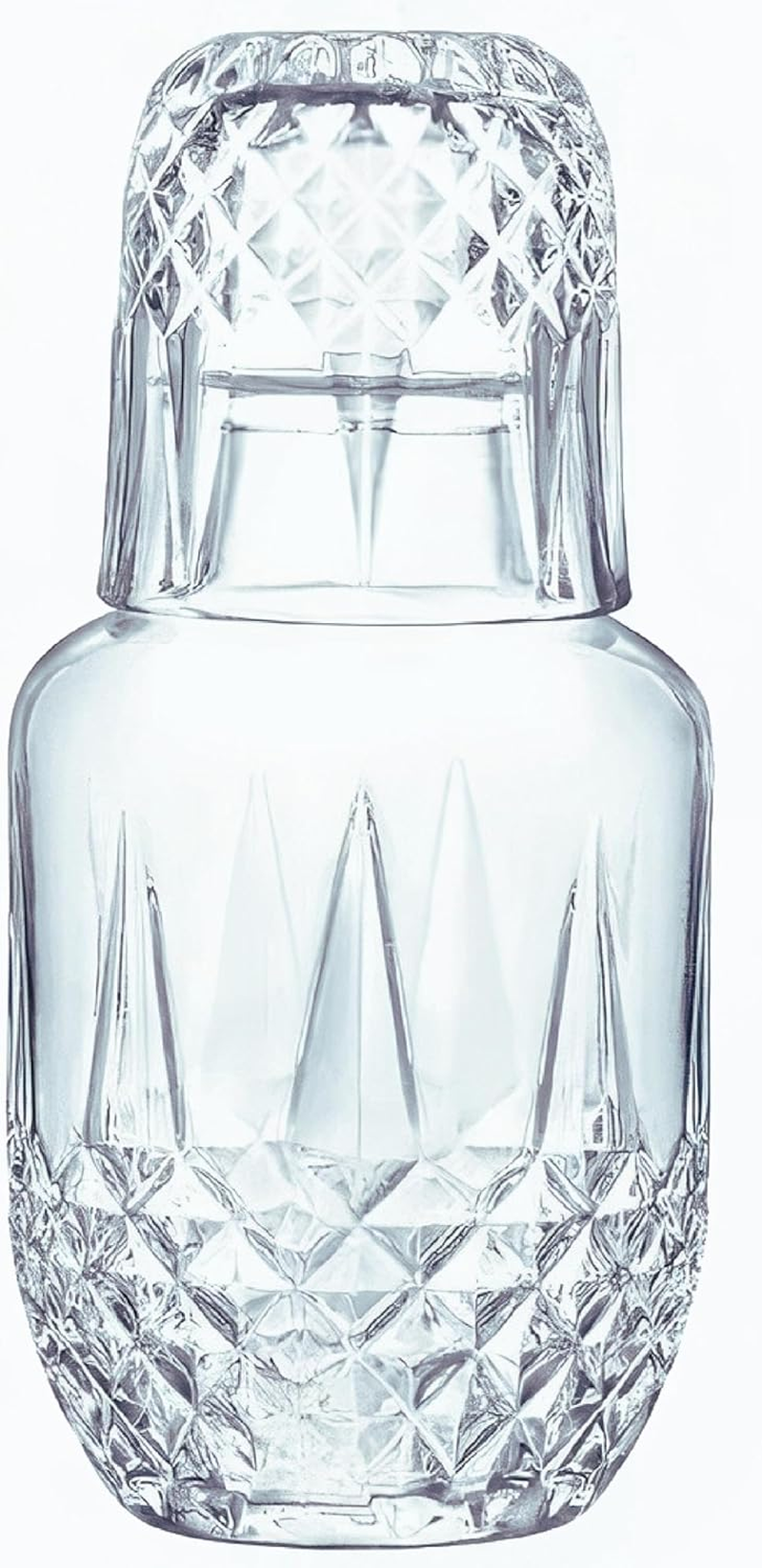 Bedside Water Carafe and Glass Set, Carafe, Water Carafe, Nightstand Carafe, ... - Picture 8 of 14