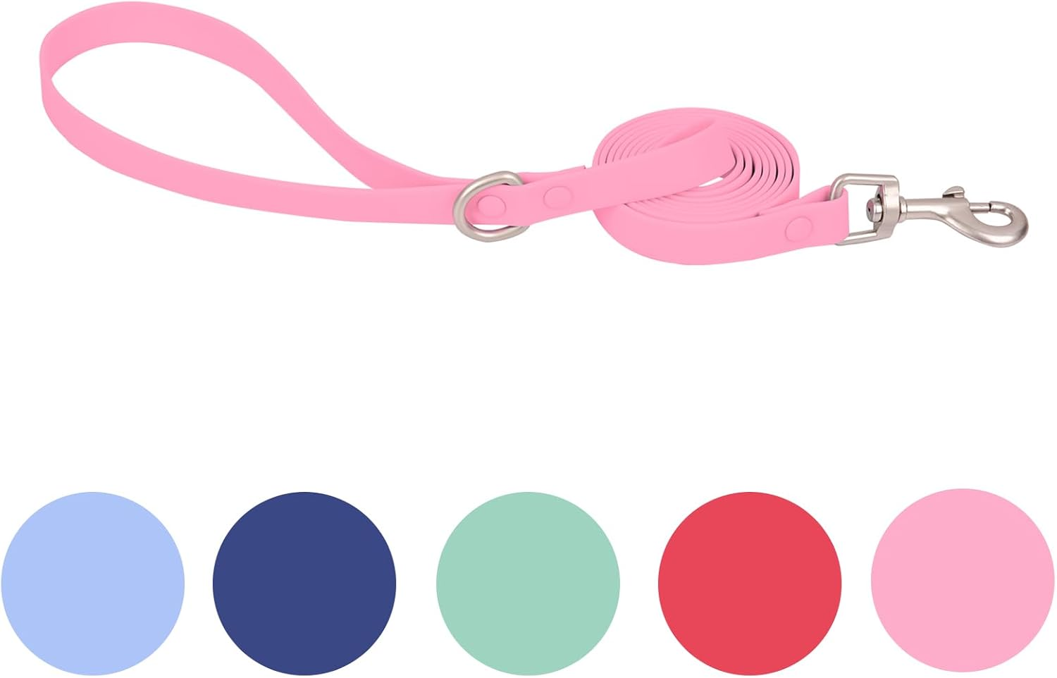 Waterproof Dog Collar Soft Rubber Dog Collar with Safety Buckle Adjustable Pe... - Picture 13 of 21
