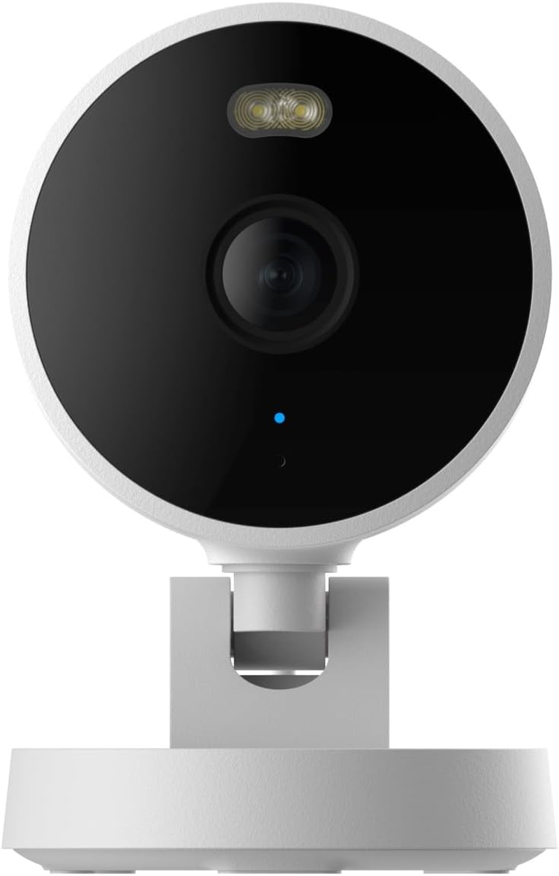 Camera G100 Select, 2K Indoor/Outdoor Security Camera, Homekit Secure Video, 2-Way Audio, Spotlight Colour/Ir Night Vision, AI Detection, Wi-Fi 6, Supports Homekit, Alexa, Google, White