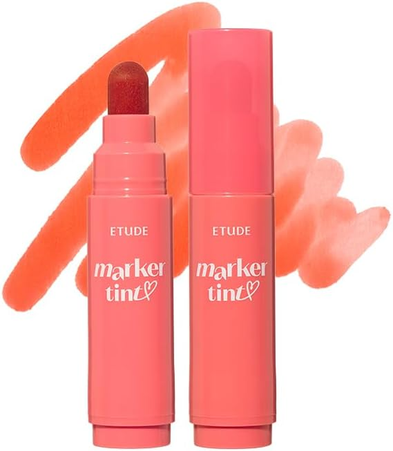 ETUDE Dear Darling Marker Tint #4 Mlik Strawberry (5g) | Hydrating & Long Las... - Picture 18 of 19