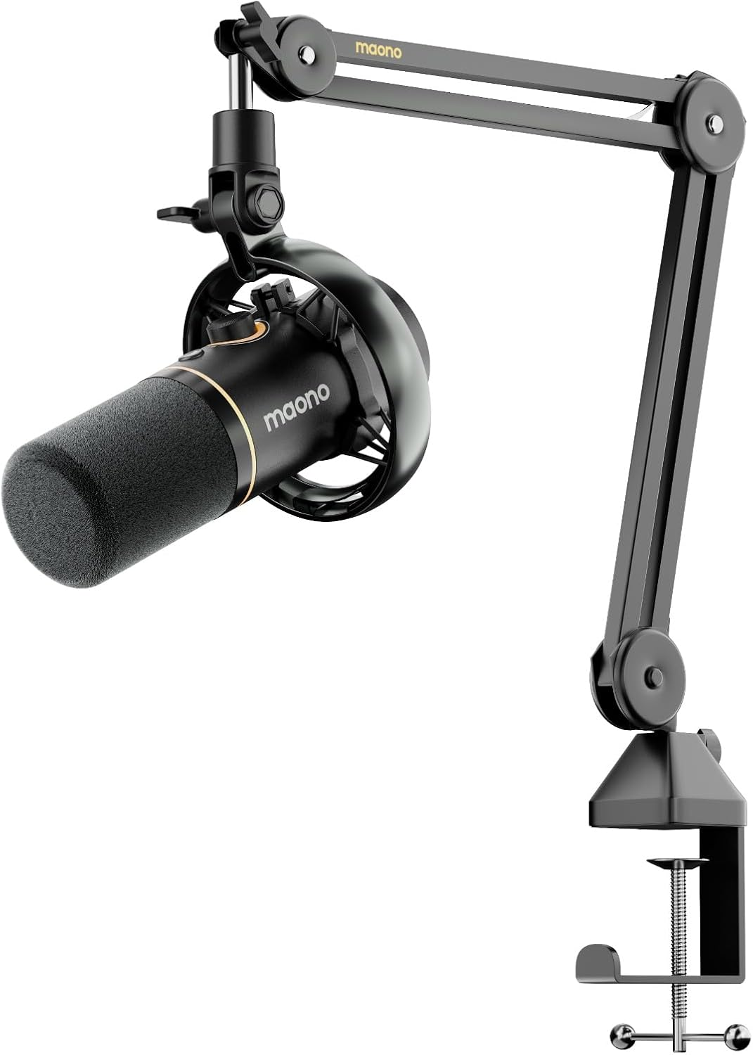 Microfono Podcast Inalambrico Hibrido USB XLR Dinamico Brazo Cancelacion Ruido