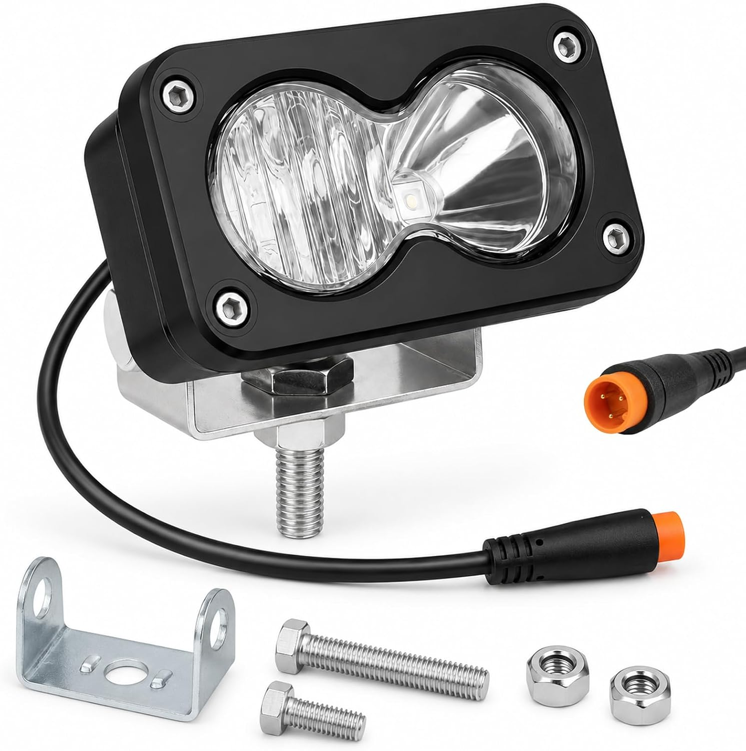 20W Ebike Headlight Baja Style, Compatible with Ridstar Q20