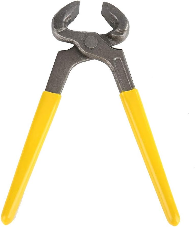 Hoof Nipper Trimmer,Multifunctional Farrier Tools, Heavy Duty Farrier Nippers with Plastic Grip,Horseshoe Pliers Hoof Trimming Tools Horse Equipment for Cattle Sheeps Horses (7In)