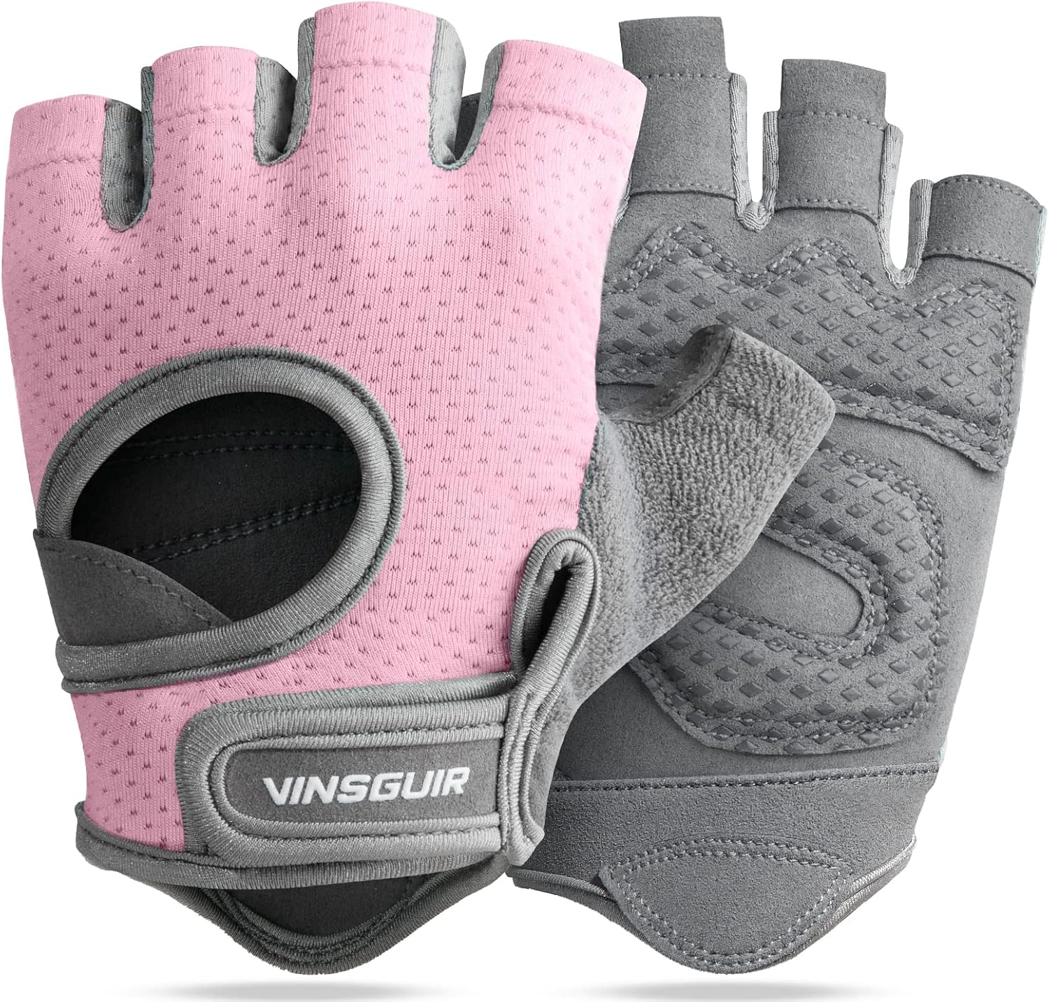 Workout Gloves for Women and Men, Breathable Weight Lifting Gloves for Gym Exercise, Fitness, Training, and Cycling, with Excellent Grip and Cushion Pads