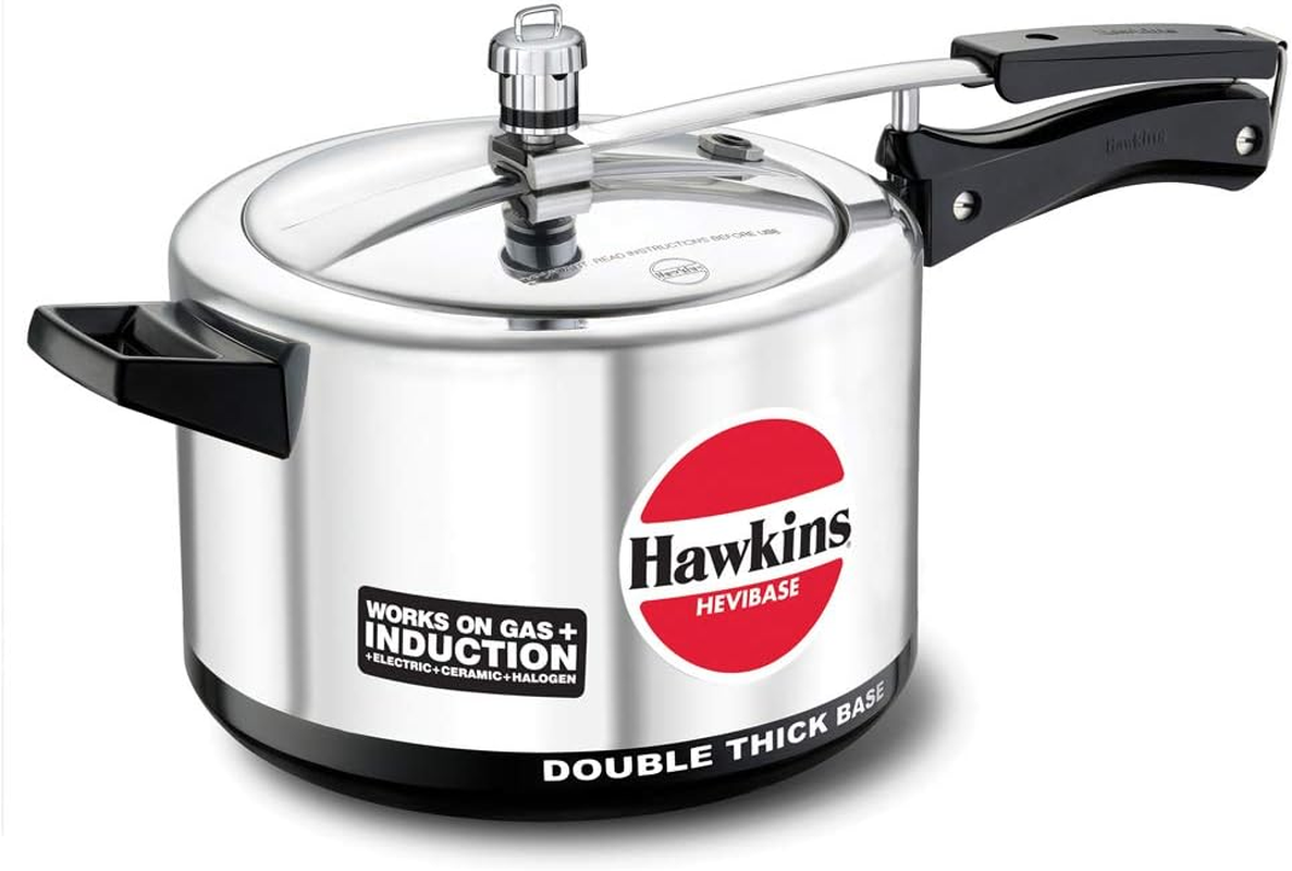 H56 Hevibase Induction Compatible Aluminum Pressure Cooker,