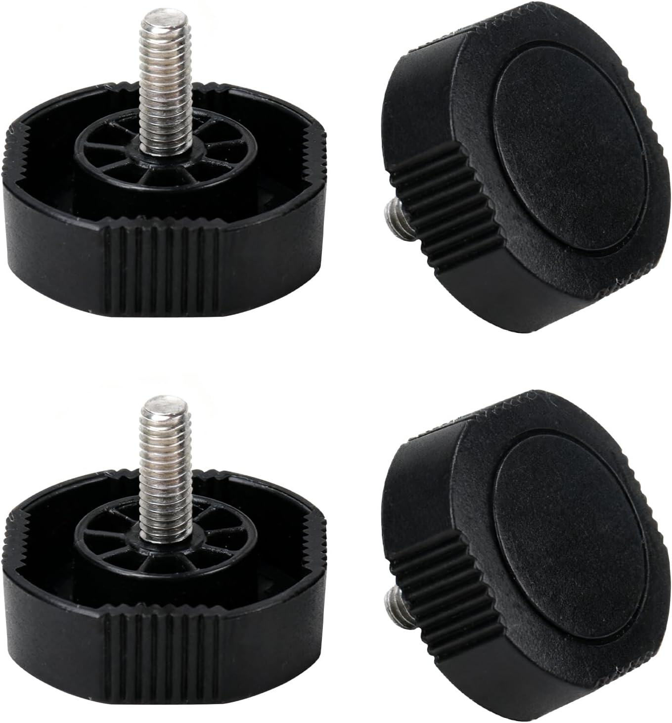 4 PCS Gimbal Bracket Knobs, Fish Finder Mount Knobs Replacement for Lowrance Hdsgen2T/Elite7, Simrad Nss/Nssevo2, B&G Zeus2, Boating Gps/Fish Finder Replacement Parts, Replaces For: 000-10467-001