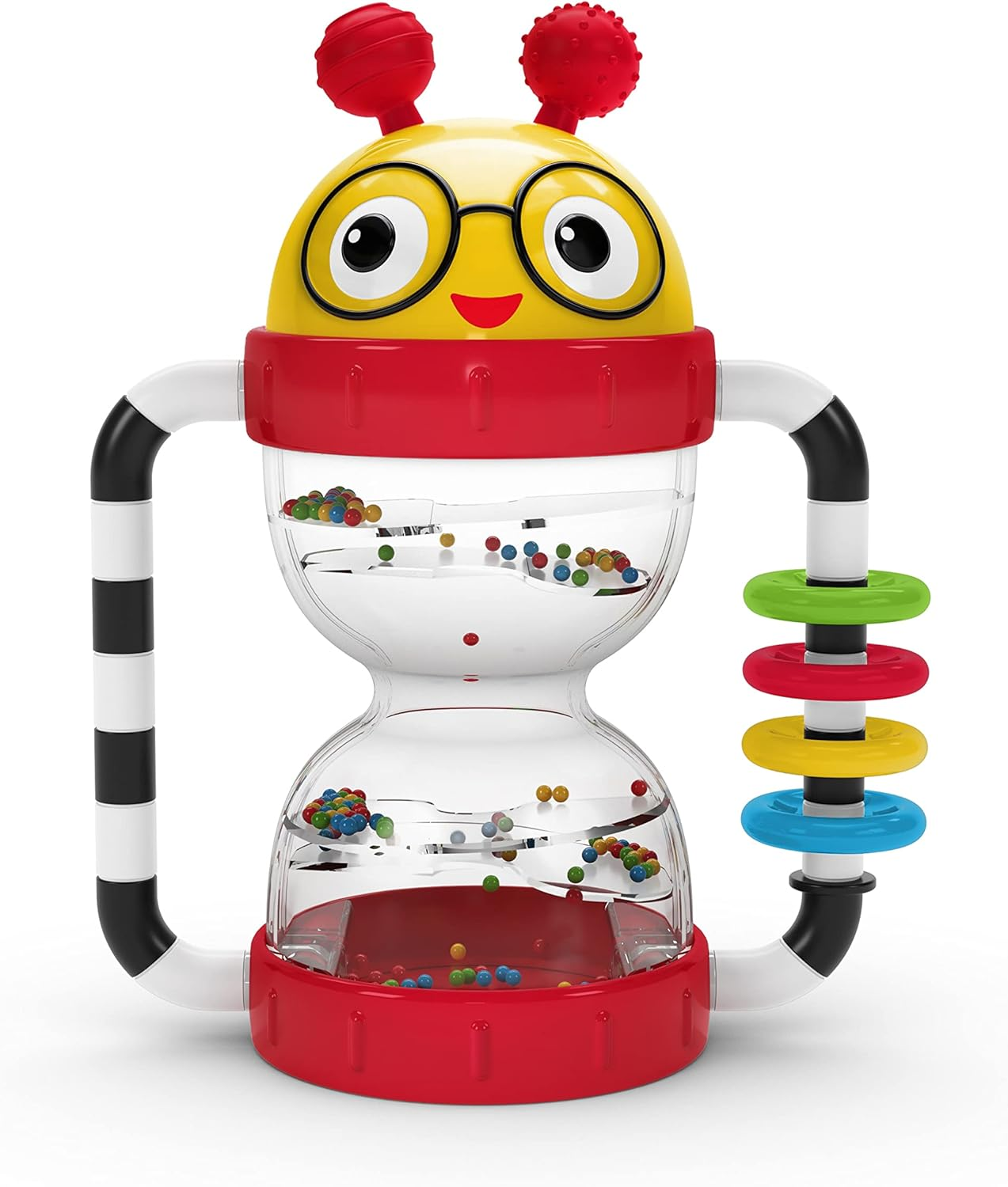 Cal’S Sensory Shake-Up Developmental Activity Rattle Toy, BPA Free, for Infants Ages 3 Months and Up