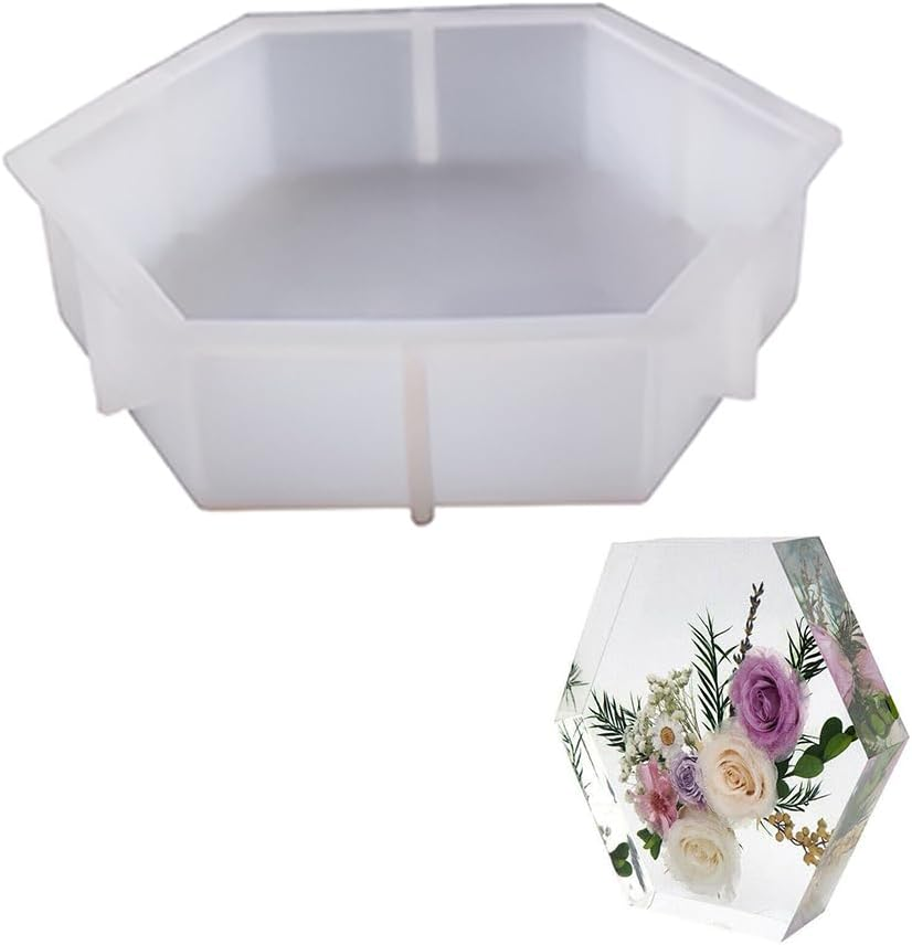 NEW Large Crystal Epoxy Resin Mold Geometry Cube Specimen Love Heart Round Mo... - Picture 10 of 14