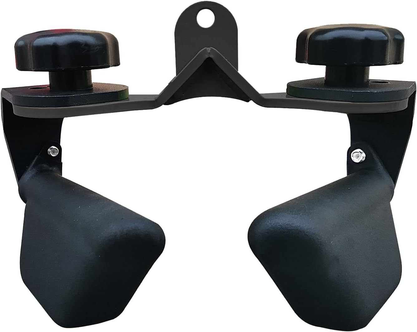 KORIKAHM Adjustable Lat Pull down Bar, Cable Machine Attachments for Gym, Home Gym Fitness T-Bar Row Pulldown Attachments, Lat Pull down Machine Wide Grip Neutral Grip Handle