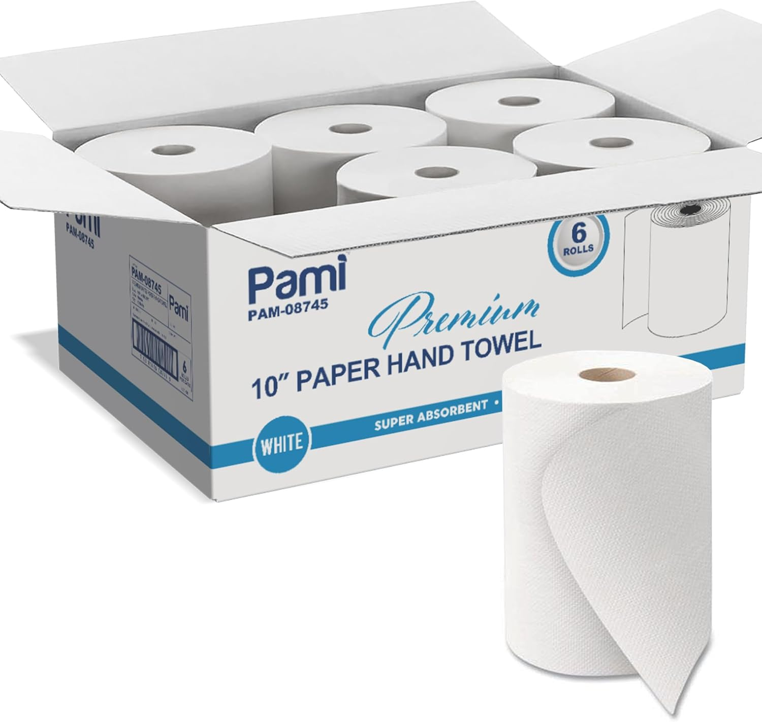 Premium Paper Towel Rolls for Commercial Dispensers, 10