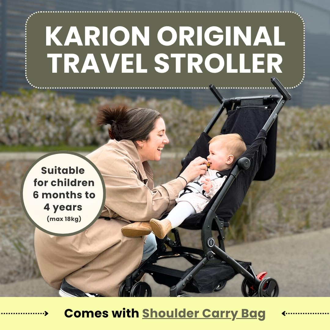 KARION Original Travel Stroller - Ultra-Compact & Lightweight, Carry-On Appro... - Picture 4 of 13