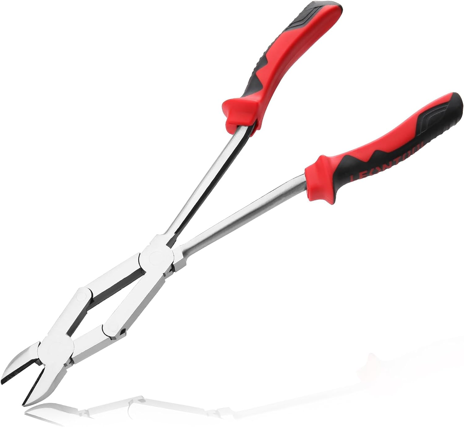 Long Reach XL Dual Pivot Wire Cutting Pliers Double-Joint Side Cutters Extra 