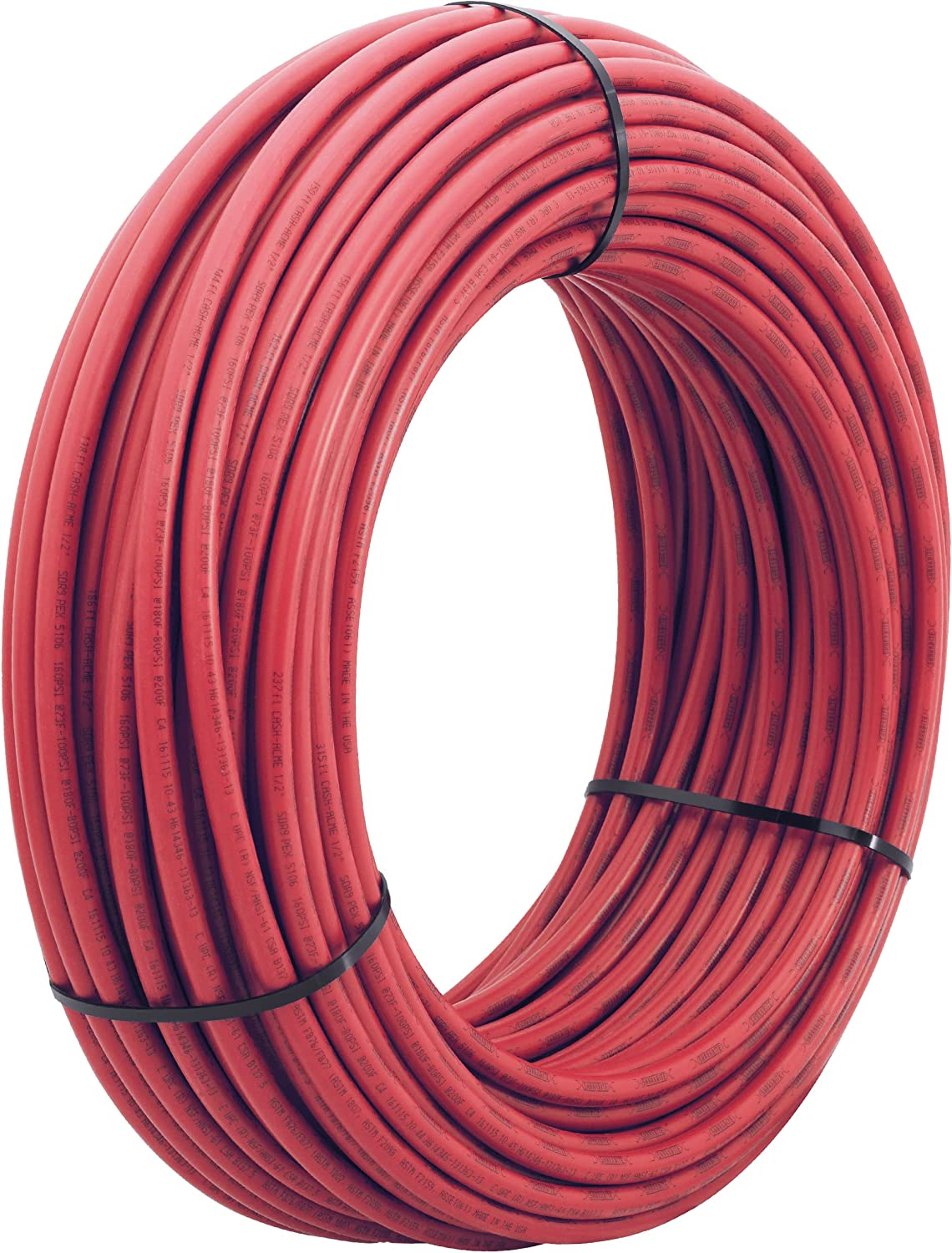 SharkBite PEX Pipe Tubing 1/2 Inch, Red, Flexible Water Tube, Potable Water, ... - Picture 7 of 17
