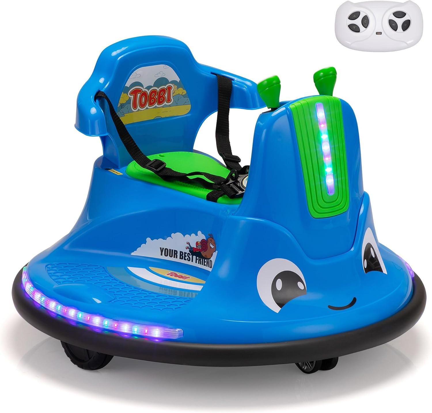 12V Battery Powered Kids Electric Bumper Car Control-Auzzre