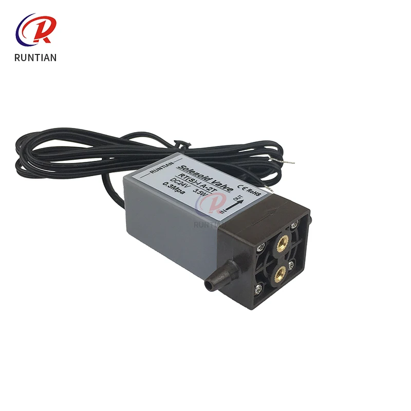 1pcs Two Way Solenoid Valve for Flora Gongzheng Witcolor Inkjet Printer RT(S)-I A-2T 24V 3.5W 0.3Mpa UV Solenoid Valve