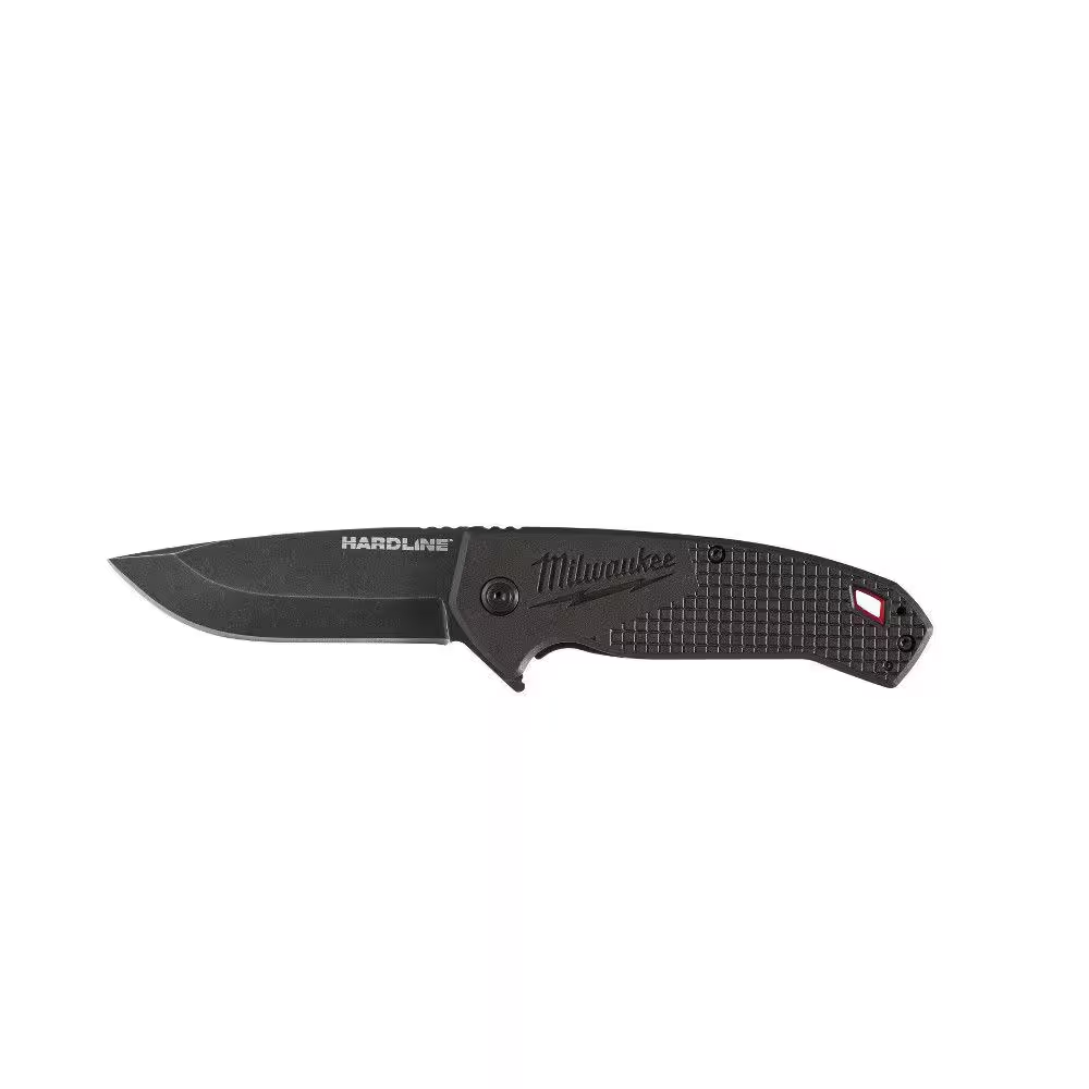 3 In. Hardline D2 Steel Smooth Blade Pocket Folding Knife