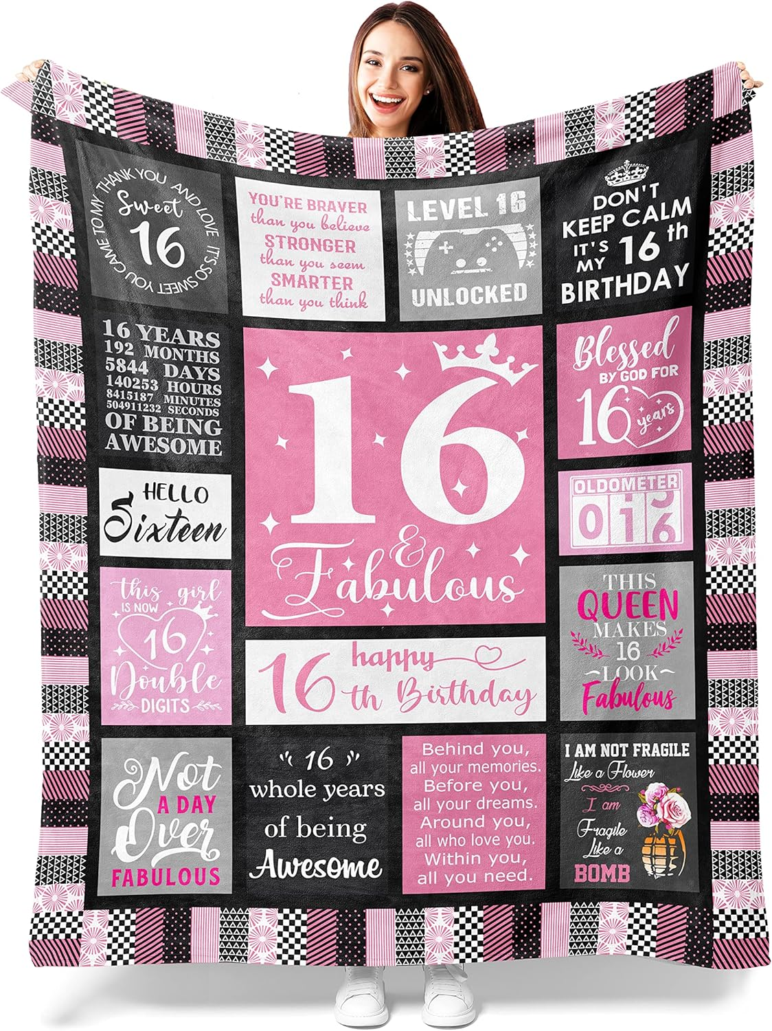 Sweet 16 Gifts for Girls - Cozy Blanket 50
