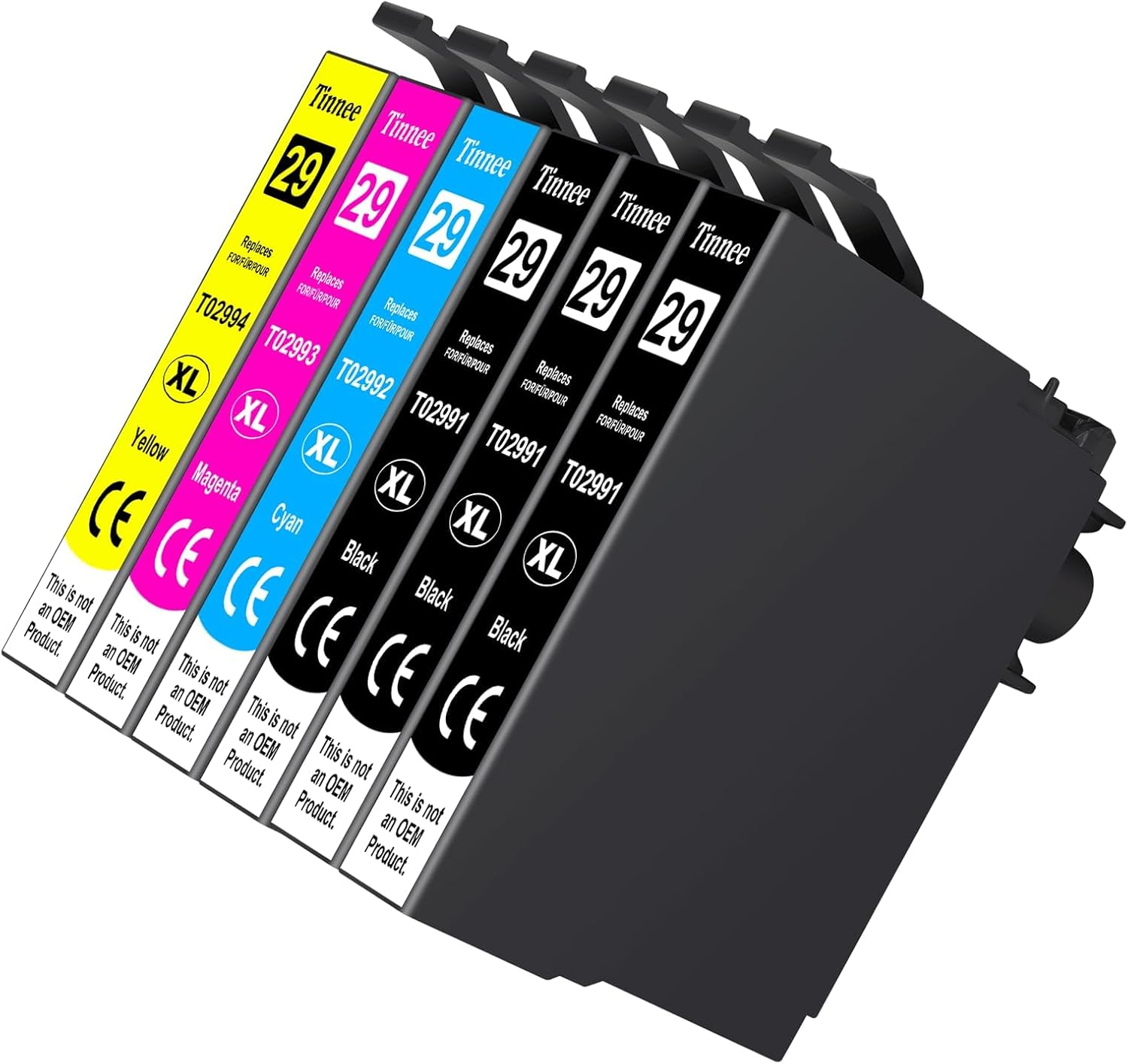 Tinnee Multipack 29 XL Cartridges Replacement for Epson 29 Epson 29XL Printer... - Picture 9 of 14