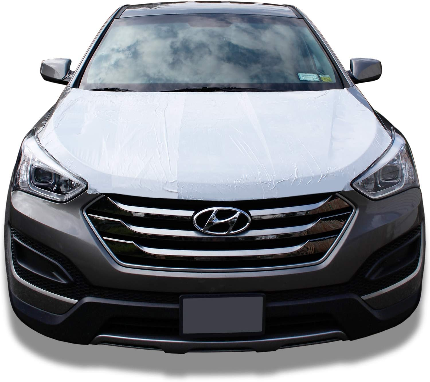 Car Protection Film, Adhesive-Less Glue-Less Transport Wrap Metal Vehicle Film, 6 Months UVI Protective & No-Residue, Free Utility Knife, 100% USA Made, 5-Layer Polyolefin Blend- 36