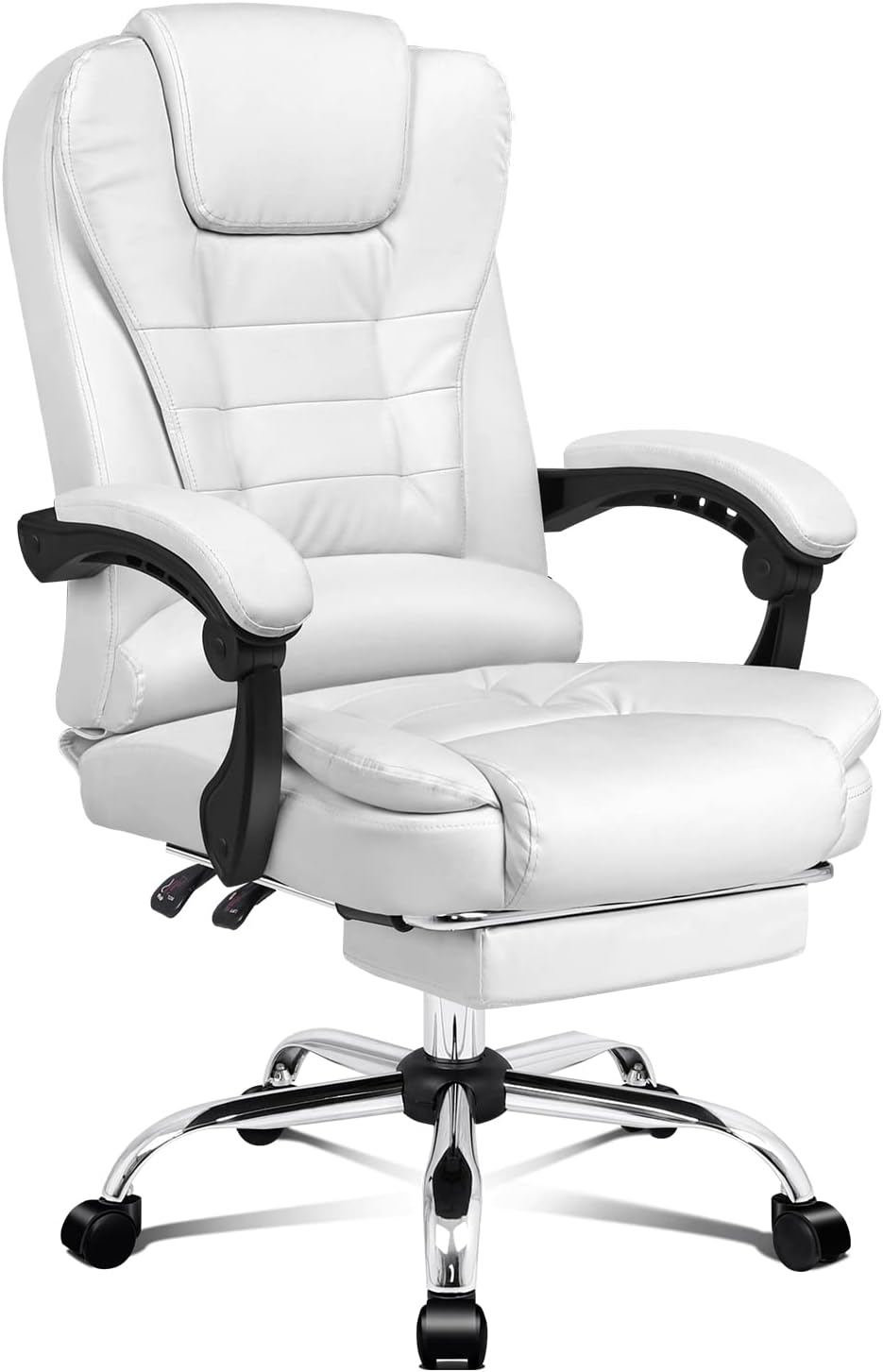 ALFORDSON Office Chair with Massage, Heated Seat and Footrest, Ergonomic Comp... - Picture 23 of 25