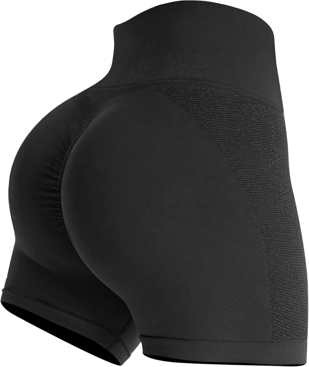 Women'S High Waisted Gym Shorts - 3.6'' Scrunch Booty Shorts Butt Lifting Athletic Workout Shorts