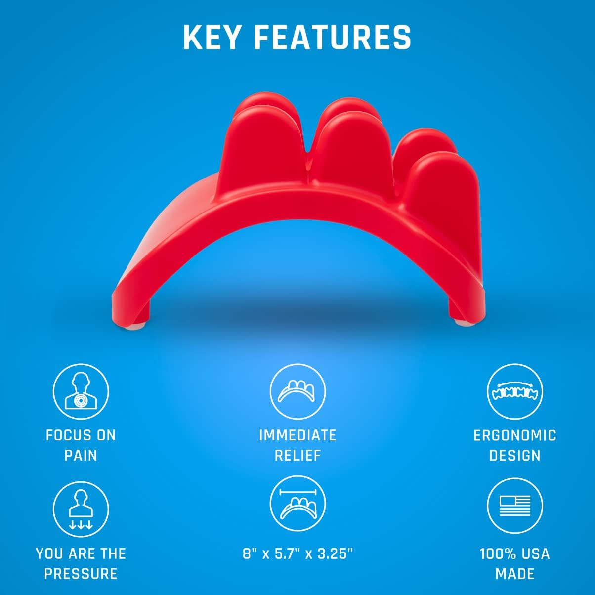 PSO NECK Muscle Release Tool and Neck Massager - Neck Tension Reliever and Pe... - Picture 6 of 13