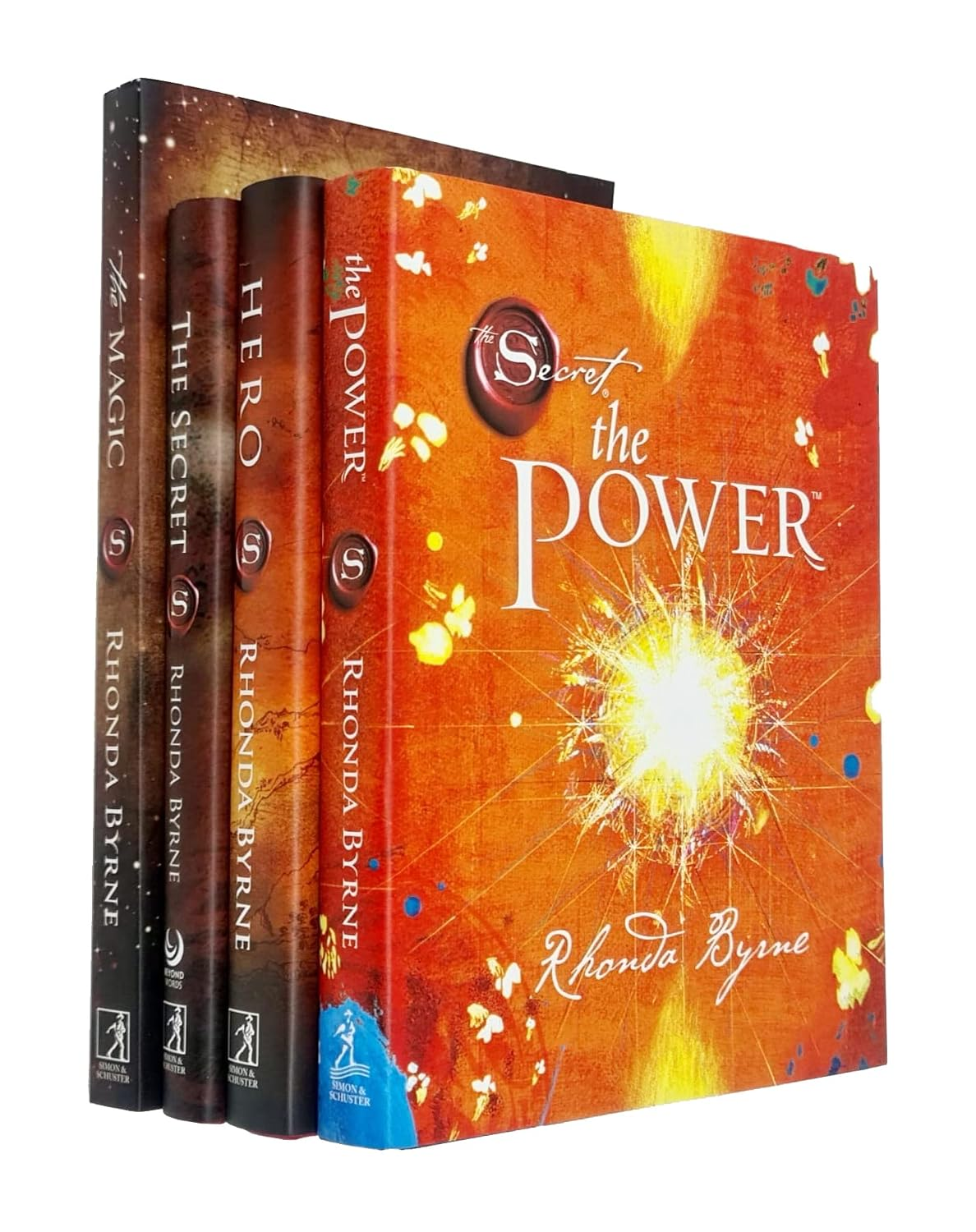 Rhonda Byrne The Secret Series 4 Book Set (The Secret, Power, Hero, Magic)