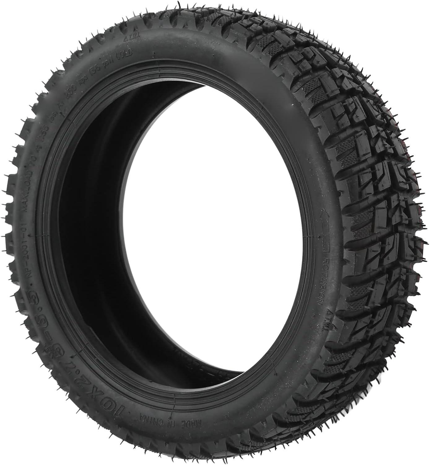 10X2.75-6.5 Tyre,10X2.75 Tubeless Tire 10 Inch off Road Tubeless Tyre Speedway 5 Dualtron 3 Electric Scooter