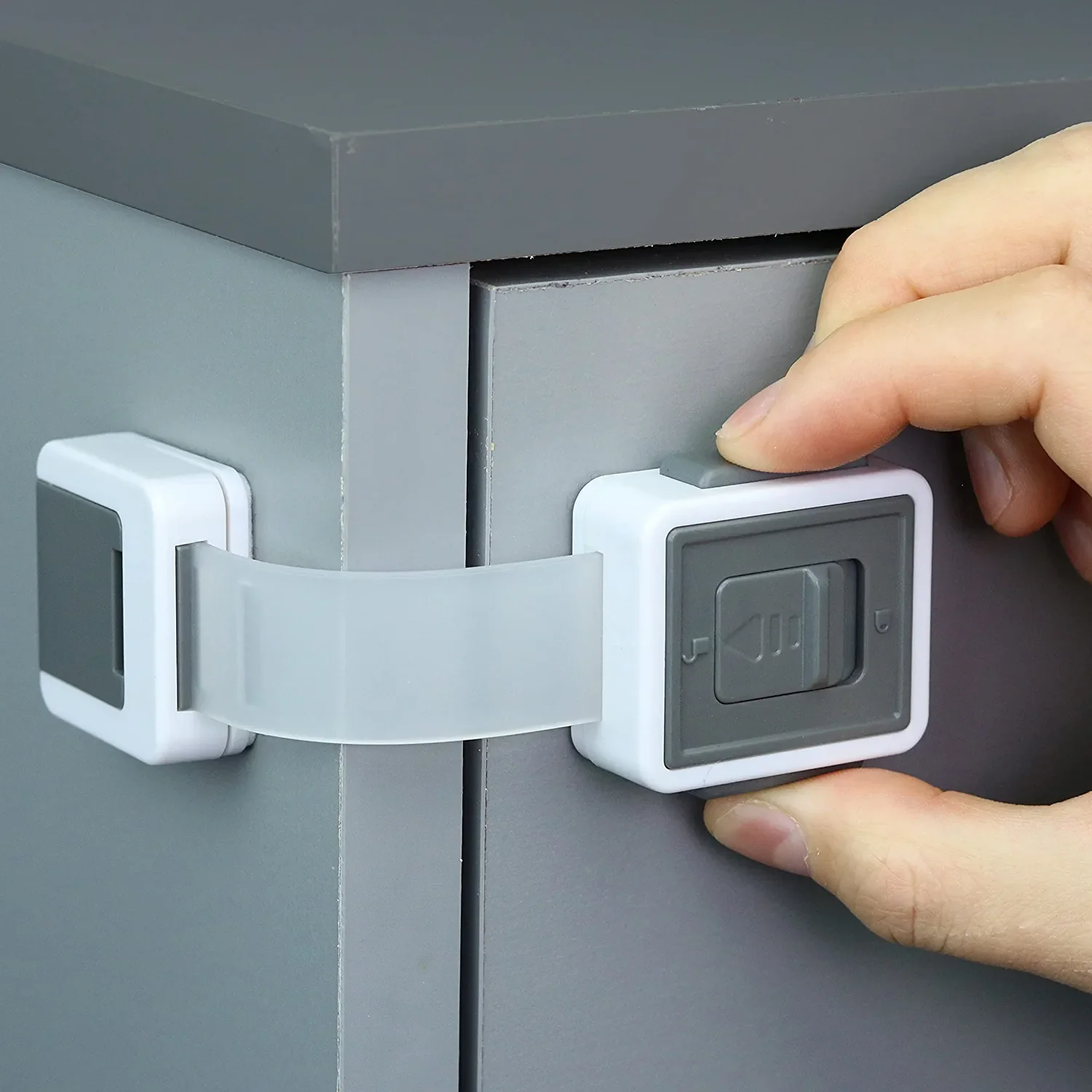 The Ultimate Child Safety Lock Set: 4-Pack Baby Proofing for Cabinets & Drawers.