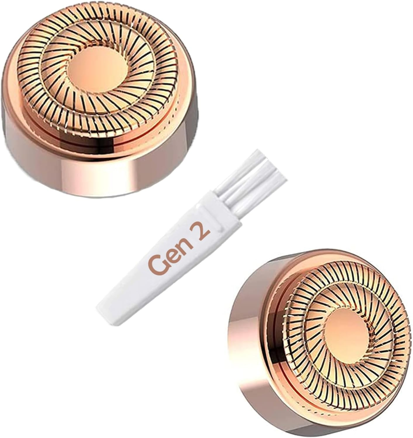 Replacement Heads for Finishing Touch Flawless Generation 2 Facial Hair Remover, 2 Count