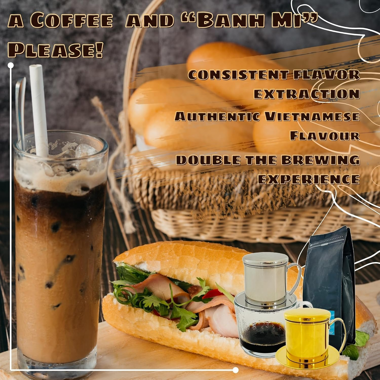 Vietnamese Coffee Phin Filter - Silver, Traditional Portable Stainless Steel ... - Picture 8 of 13