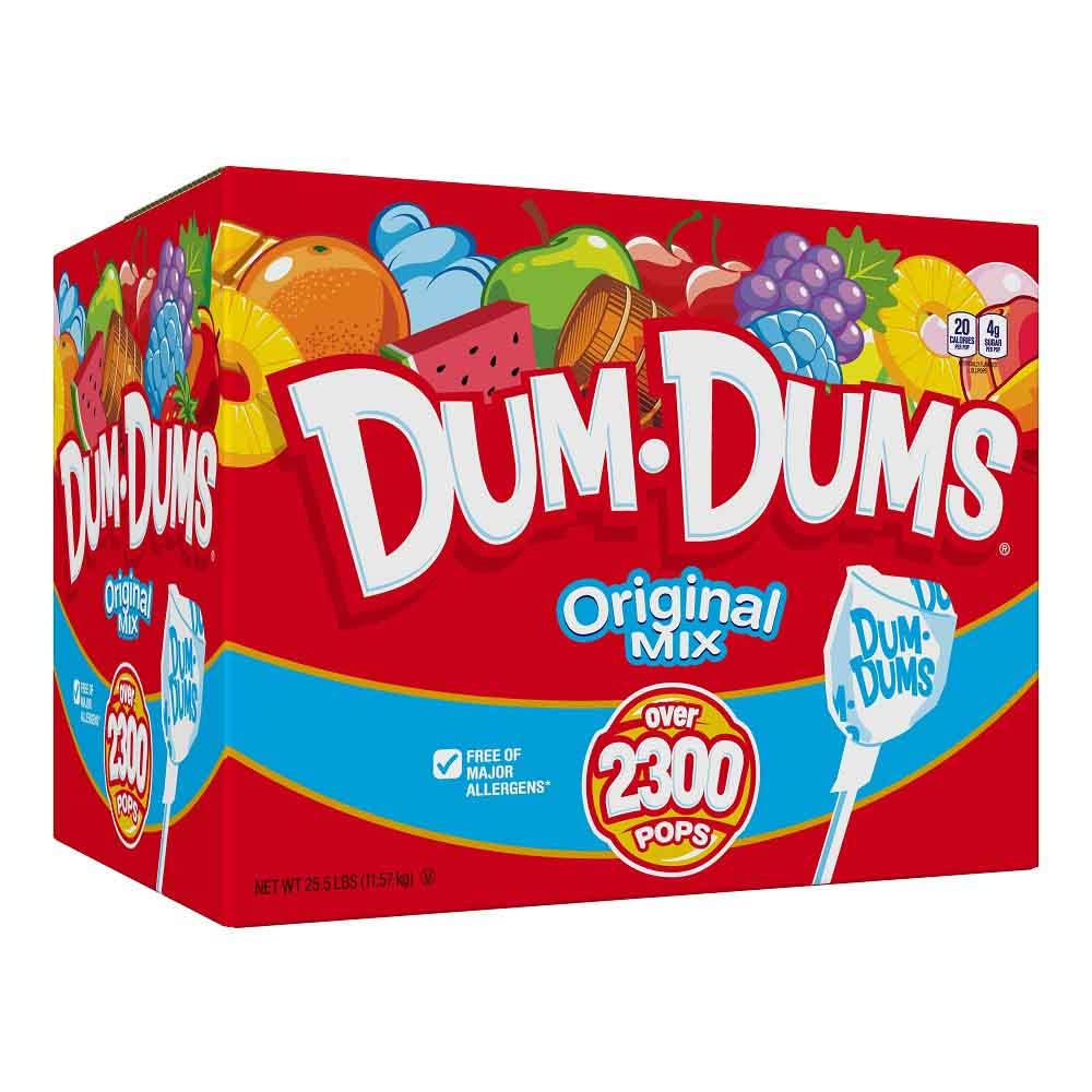 Original Mix 2,300 Count Box- All-Time Classic Flavors - Bulk Suckers, Lollipops Individually Wrapped, Candy Mix Variety Pack - Bulk Candy for Any Occasion
