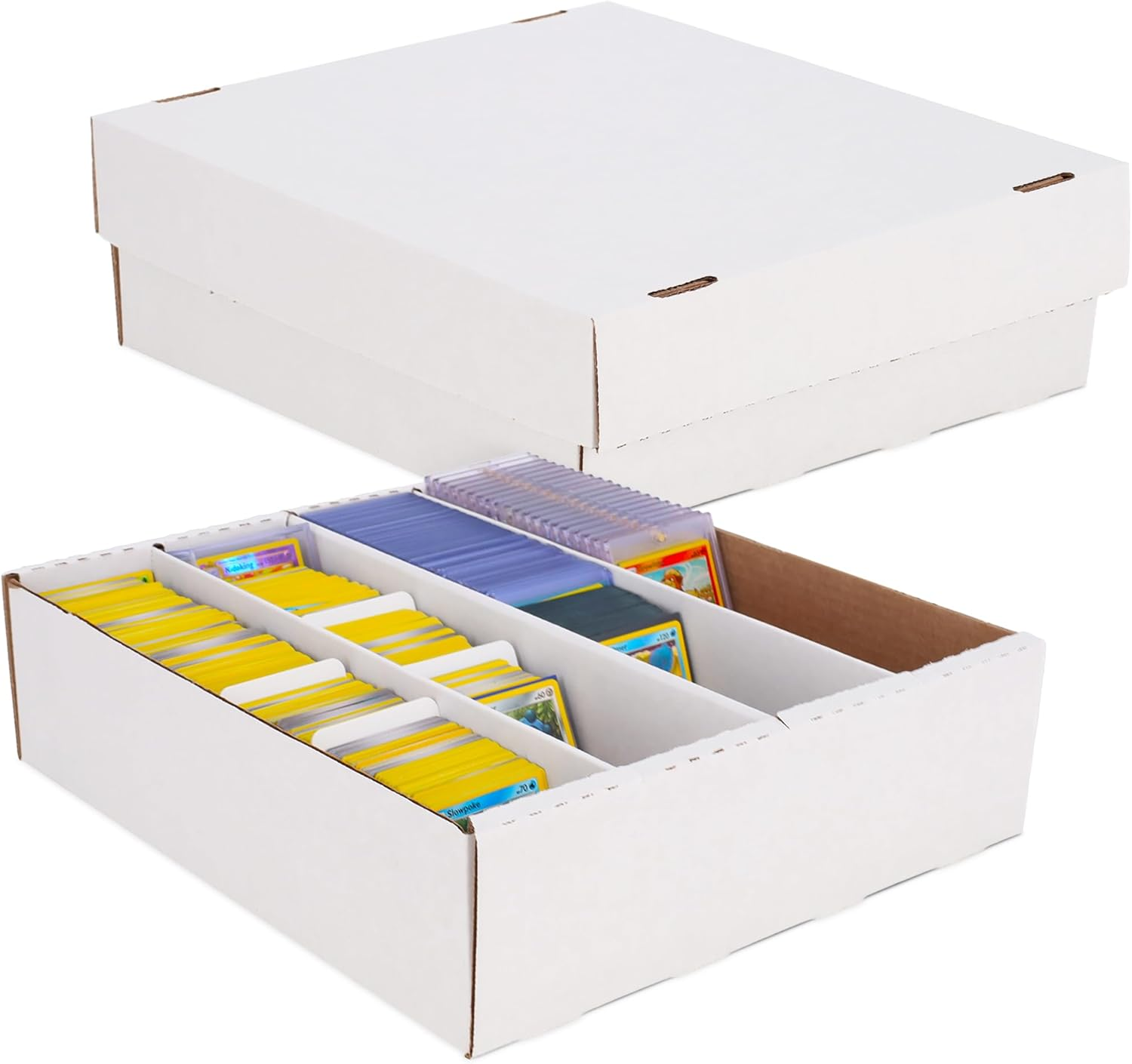 Monster Box - 10Ct Trading Card Storage Box | Holds 3200 Cards | Sports & TCG Card Organizer
