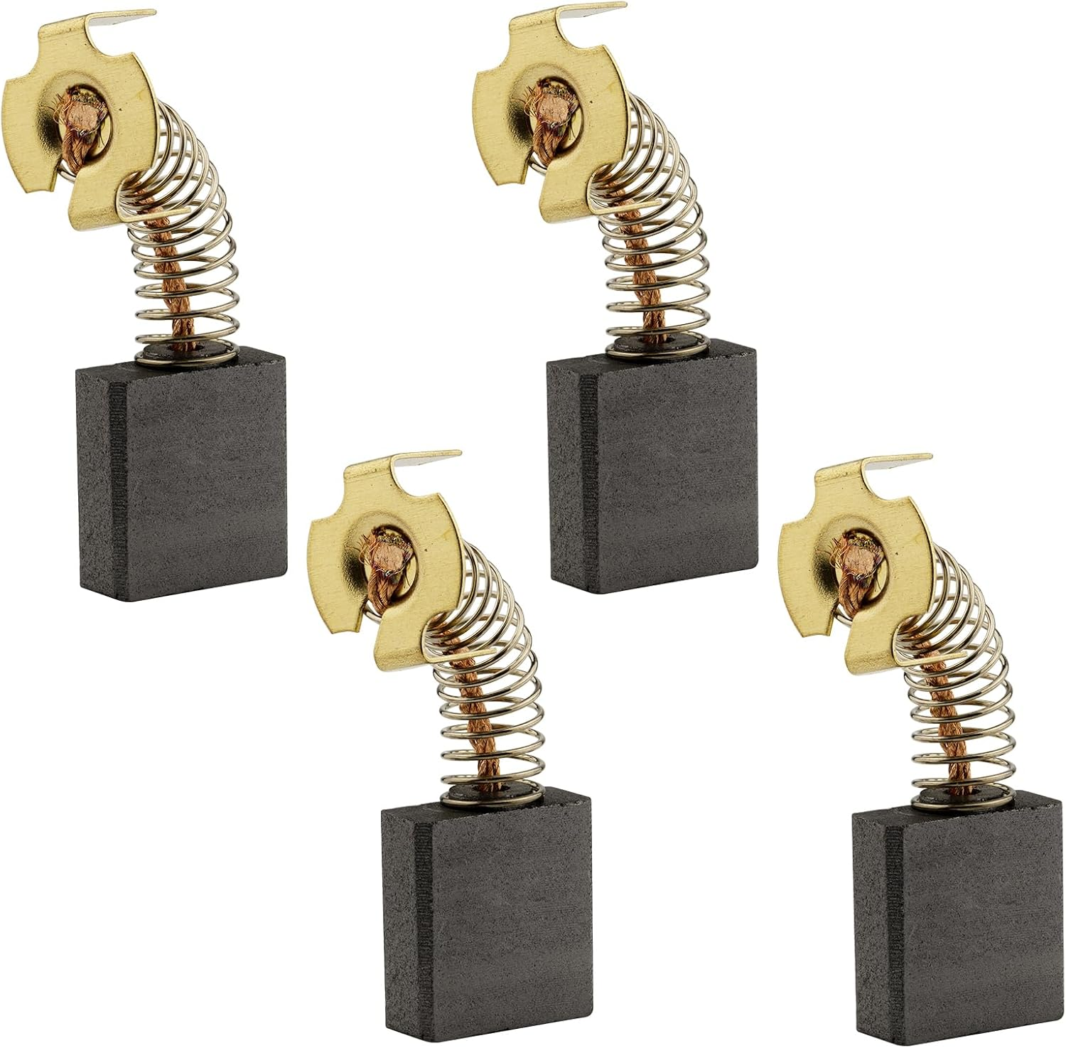 4 Pcs 614367-00 Carbon Motor Brush Compatible with Dewalt Ridgid Saw 0502025007