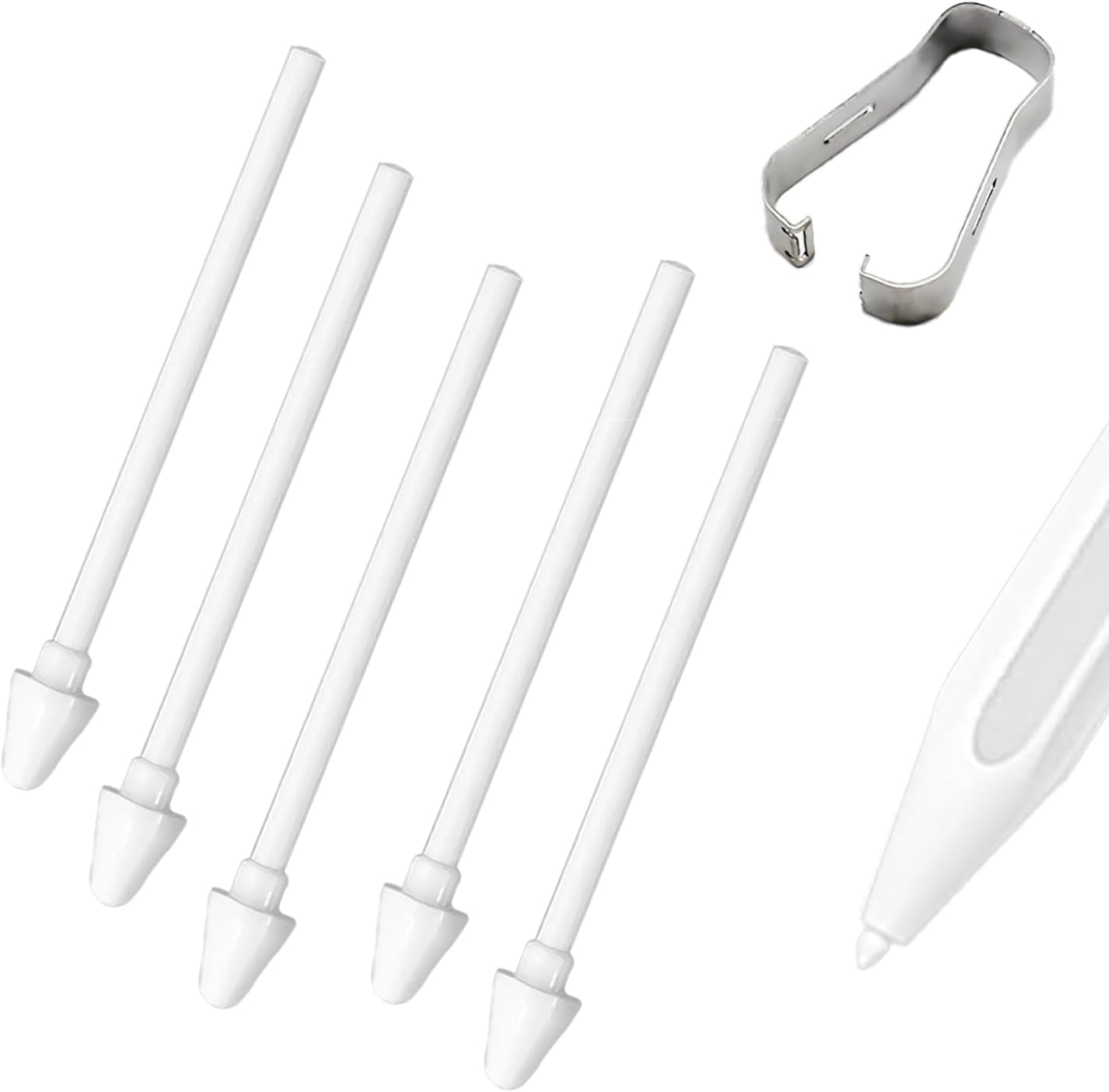 5 Pack Galaxy Tab S11 Ultra S Pen Nibs/Tips Replacement for Samsung Galaxy Tab S11 Ultra for Pen Tips,Replacement Nibs for Tab S11 Ultra with Removal Tweezers