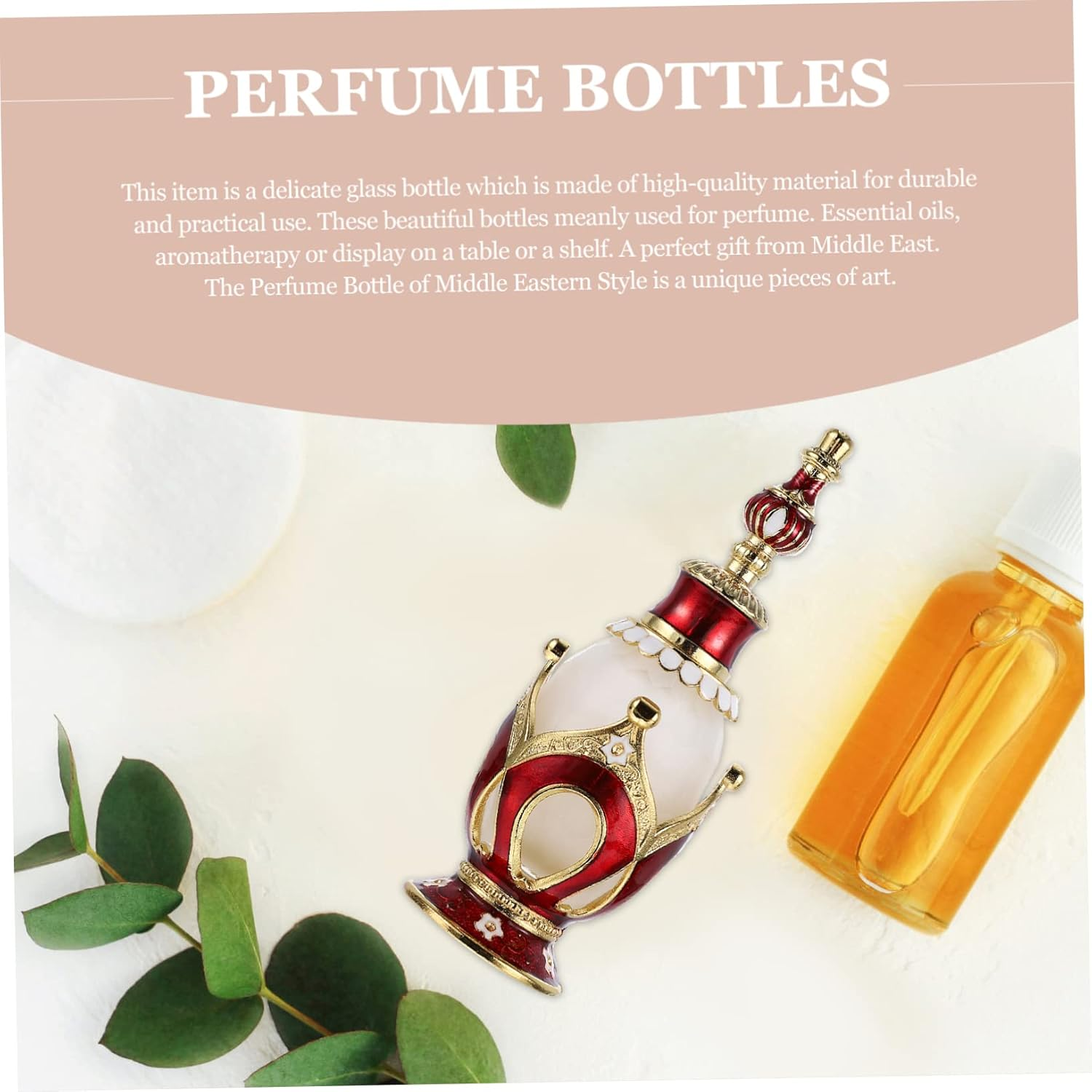WOONEKY Perfume Bottle Essence Bottle Perfume Bottles Glass Spray Bottles for... - Picture 5 of 13